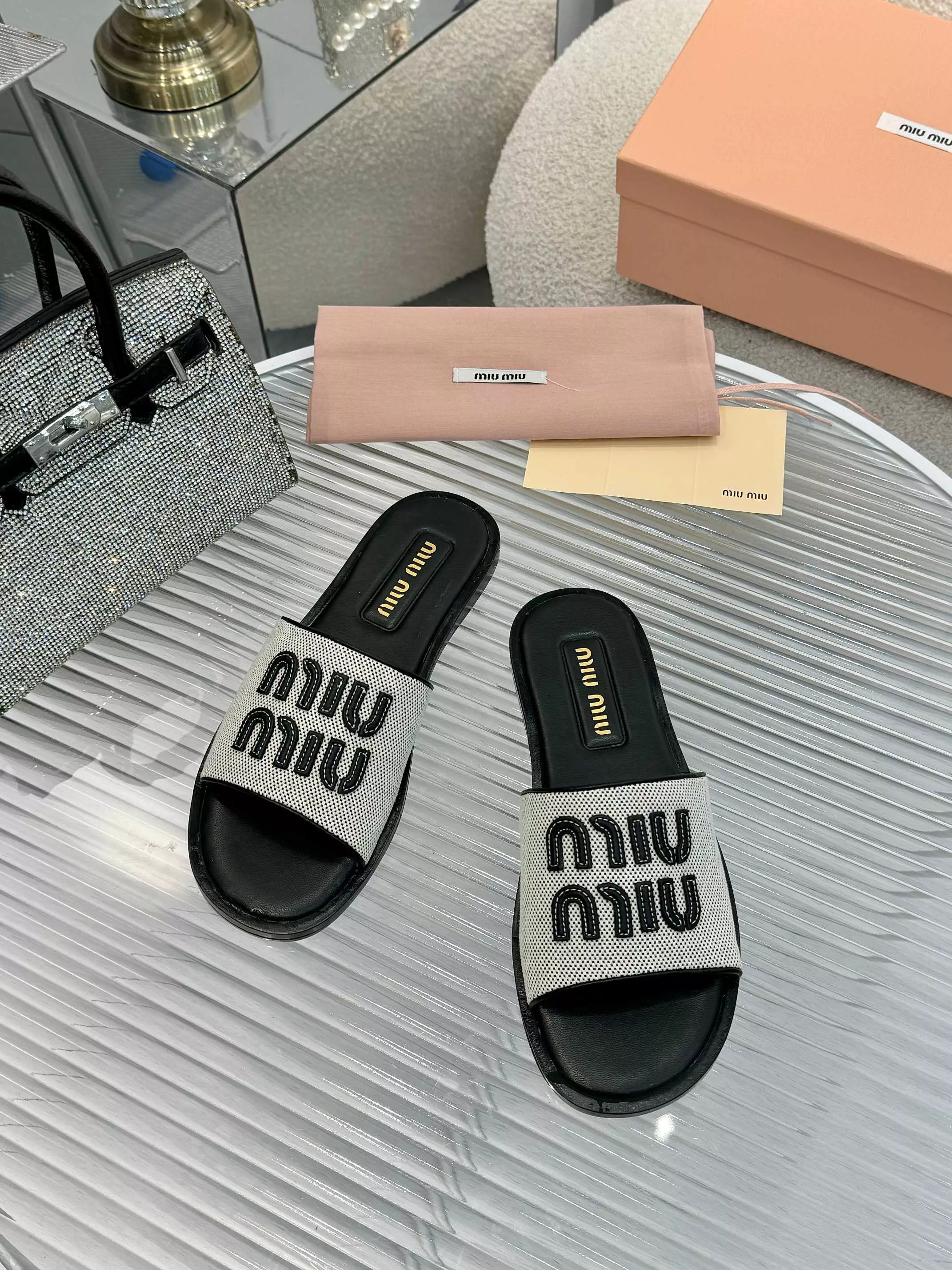 Trendsetting 1640 MIU MIU Slippers For Women