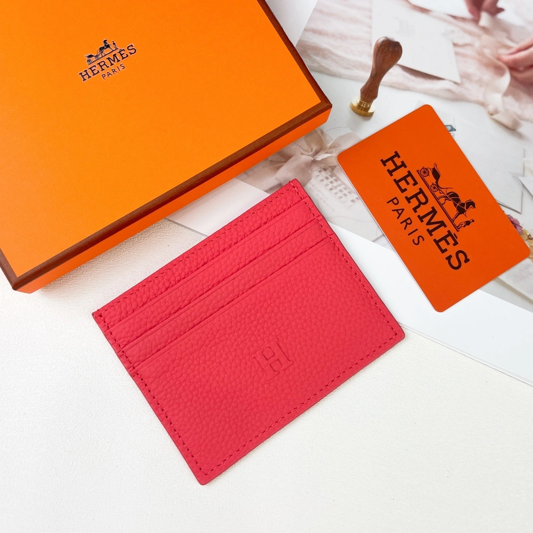 Trendsetting 1990 Hermes Card Case For Women