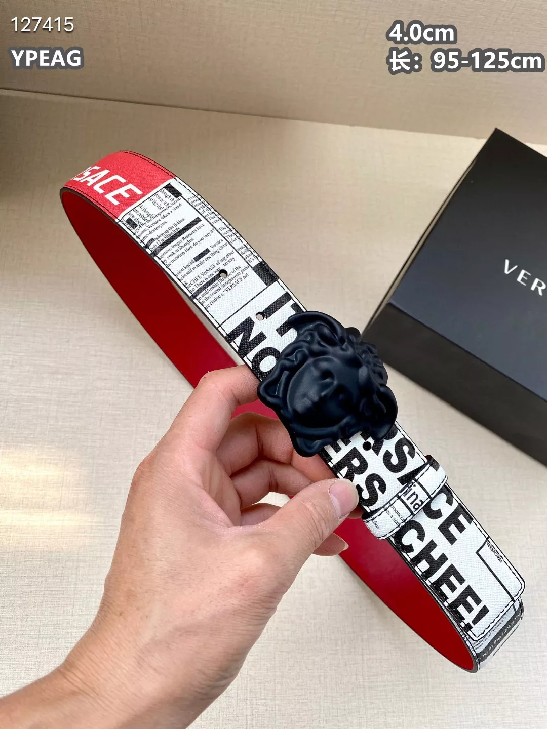 Trendsetting 204 Versace AAA Quality Belts For Unisex