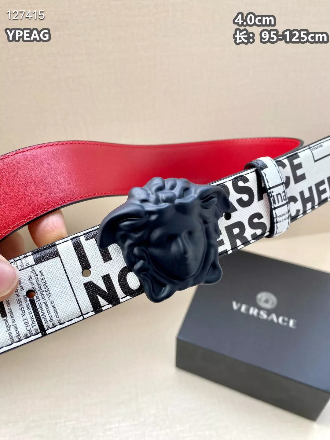 Trendsetting 204 Versace AAA Quality Belts For Unisex