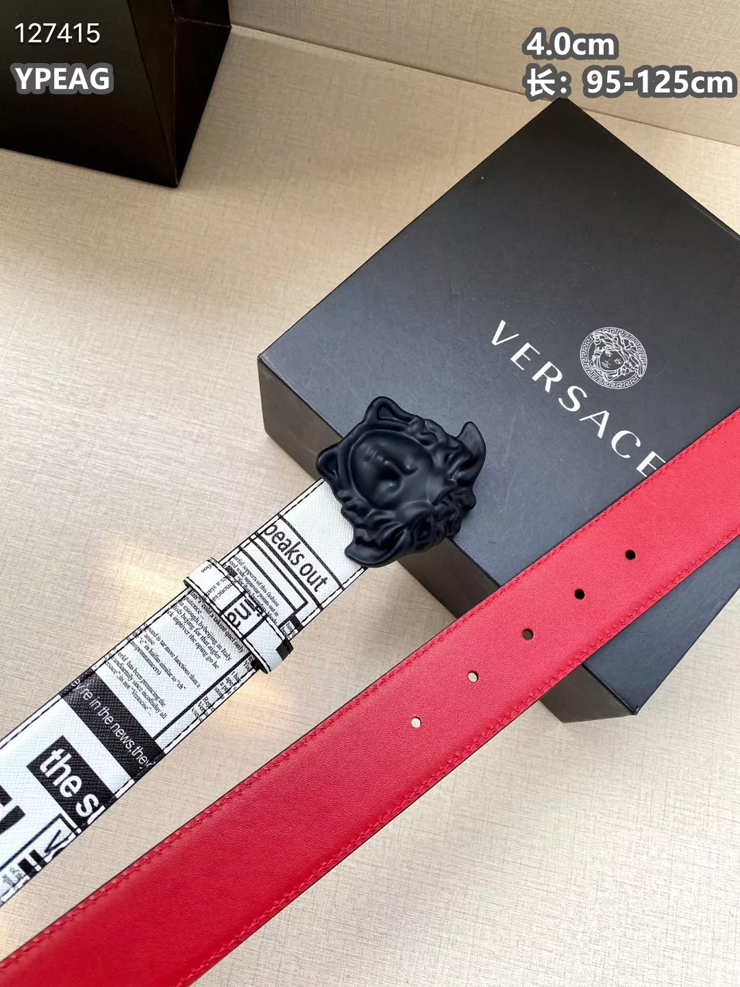 Trendsetting 204 Versace AAA Quality Belts For Unisex