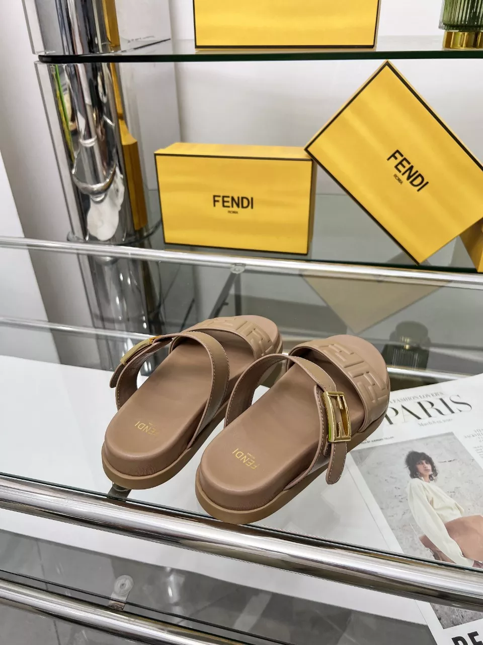 Trendsetting 2158 Fendi Slippers For Women