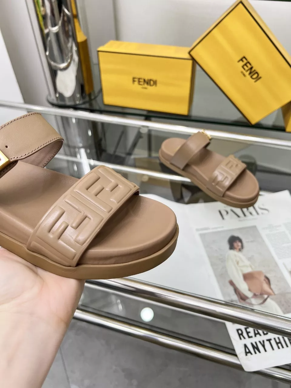 Trendsetting 2158 Fendi Slippers For Women