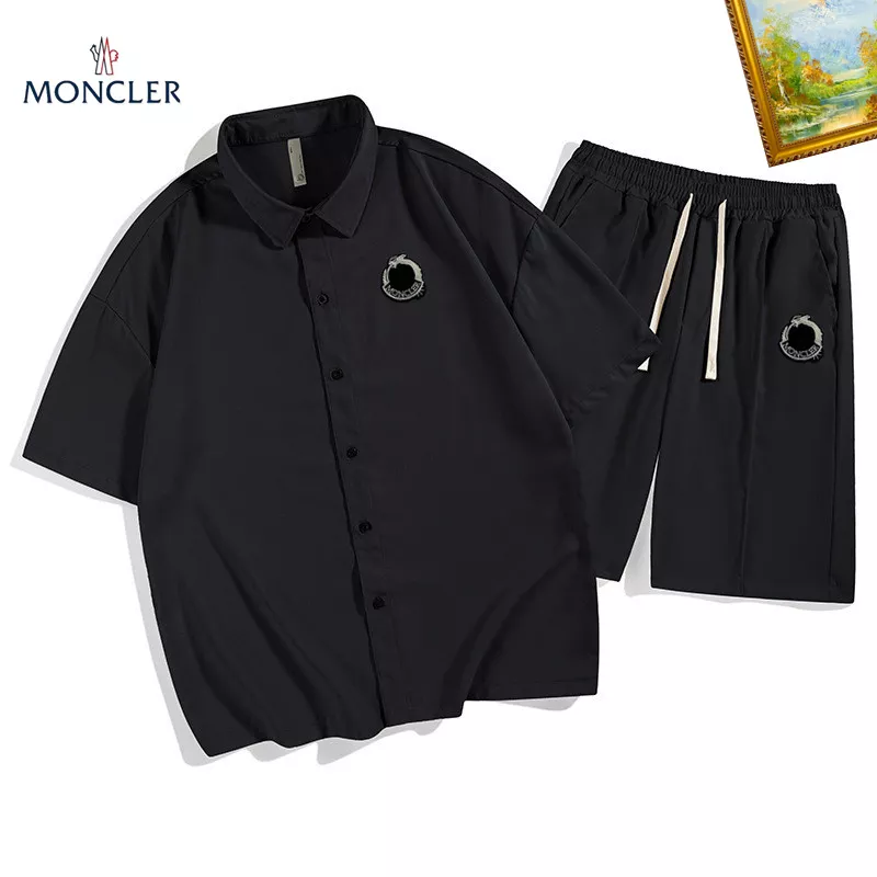 Trendsetting 2515 Moncler Tracksuits Short Sleeved For Men