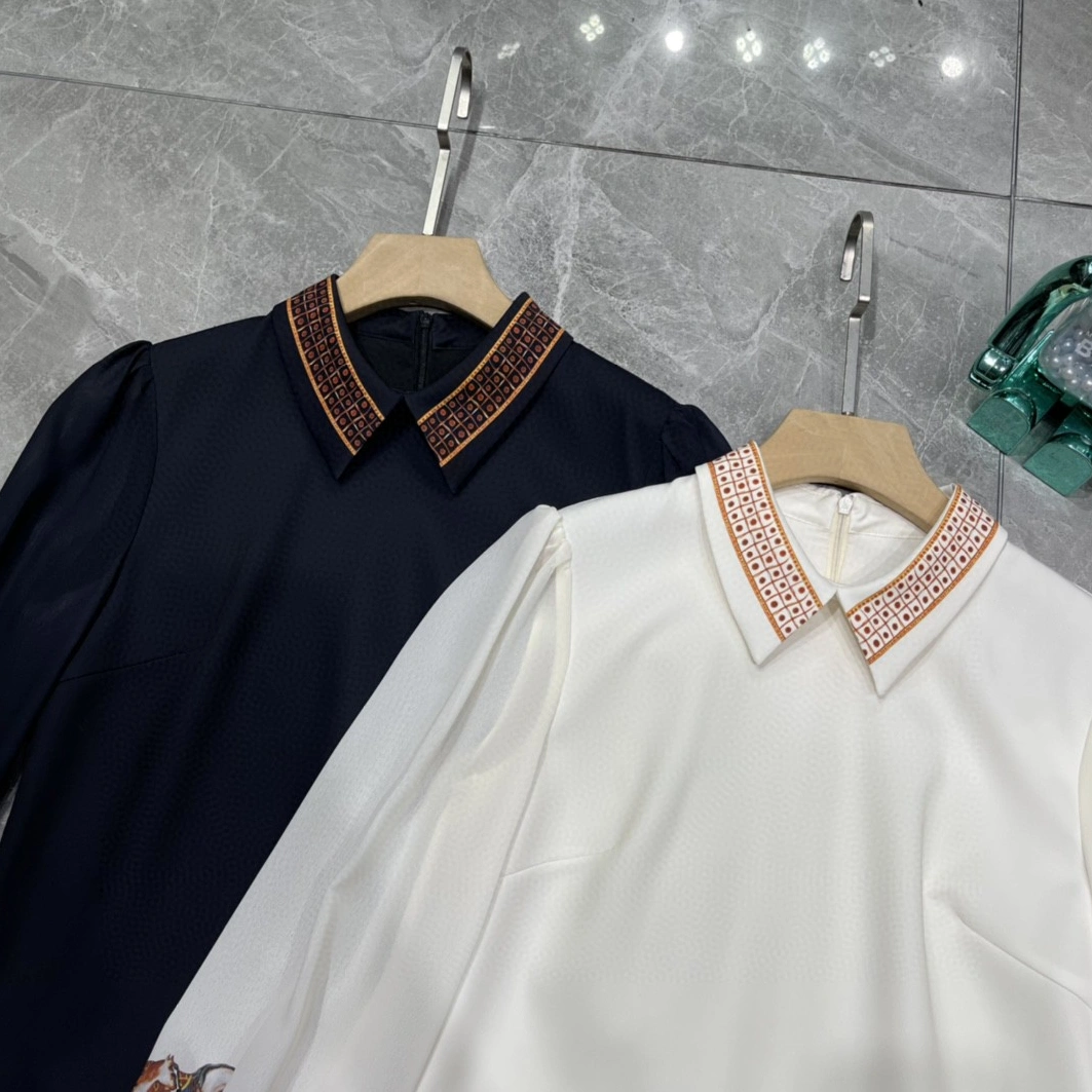 Trendsetting 2596 Hermes Dresses Long Sleeved For Women