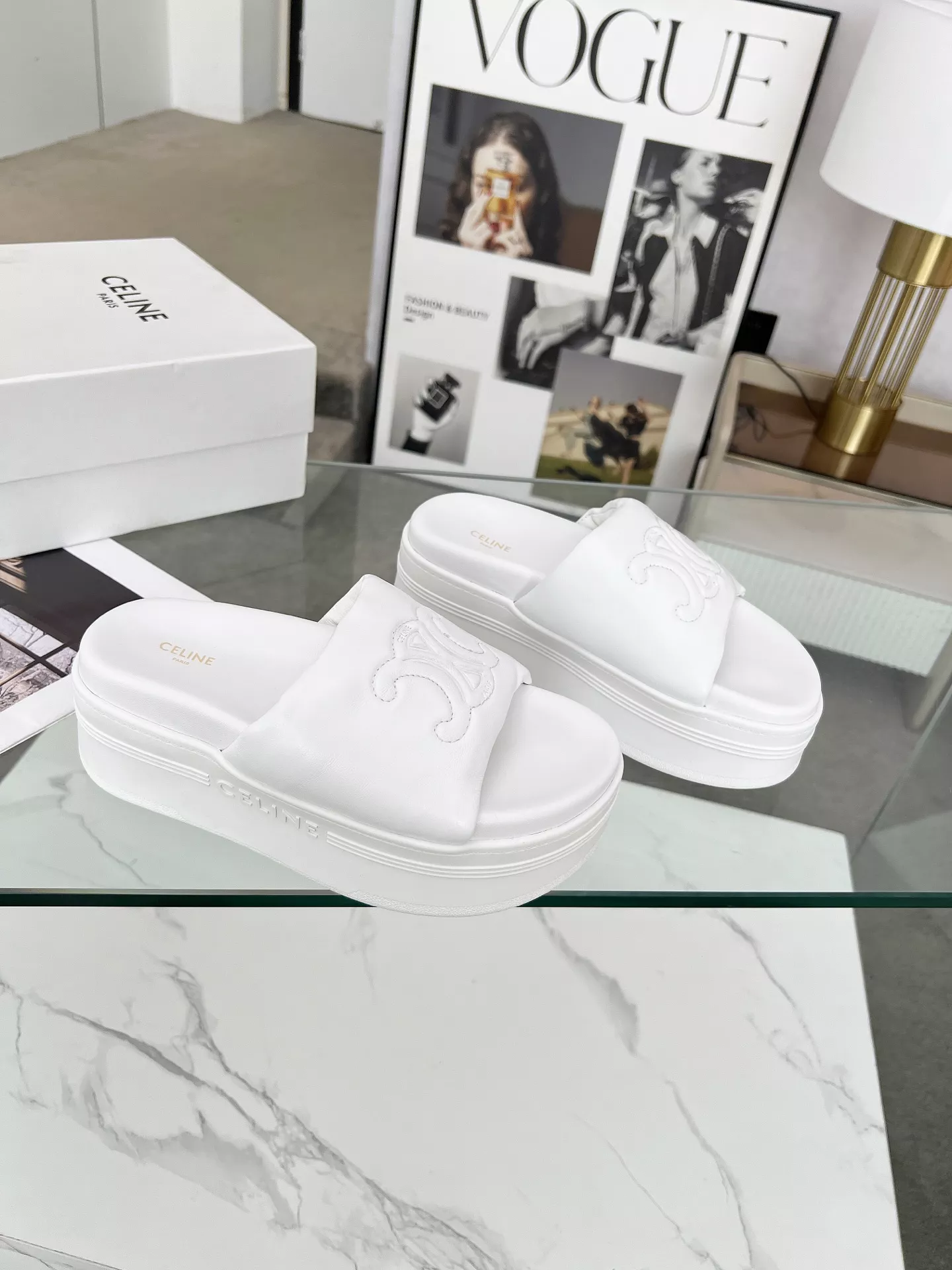 Trendsetting 2714 Celine Slippers For Women