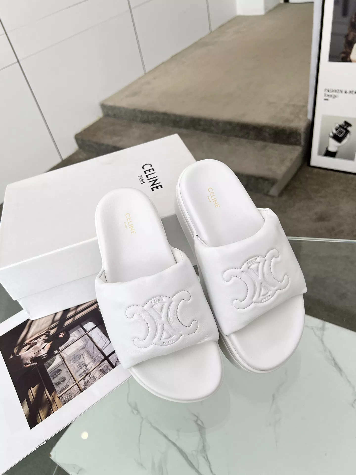 Trendsetting 2714 Celine Slippers For Women