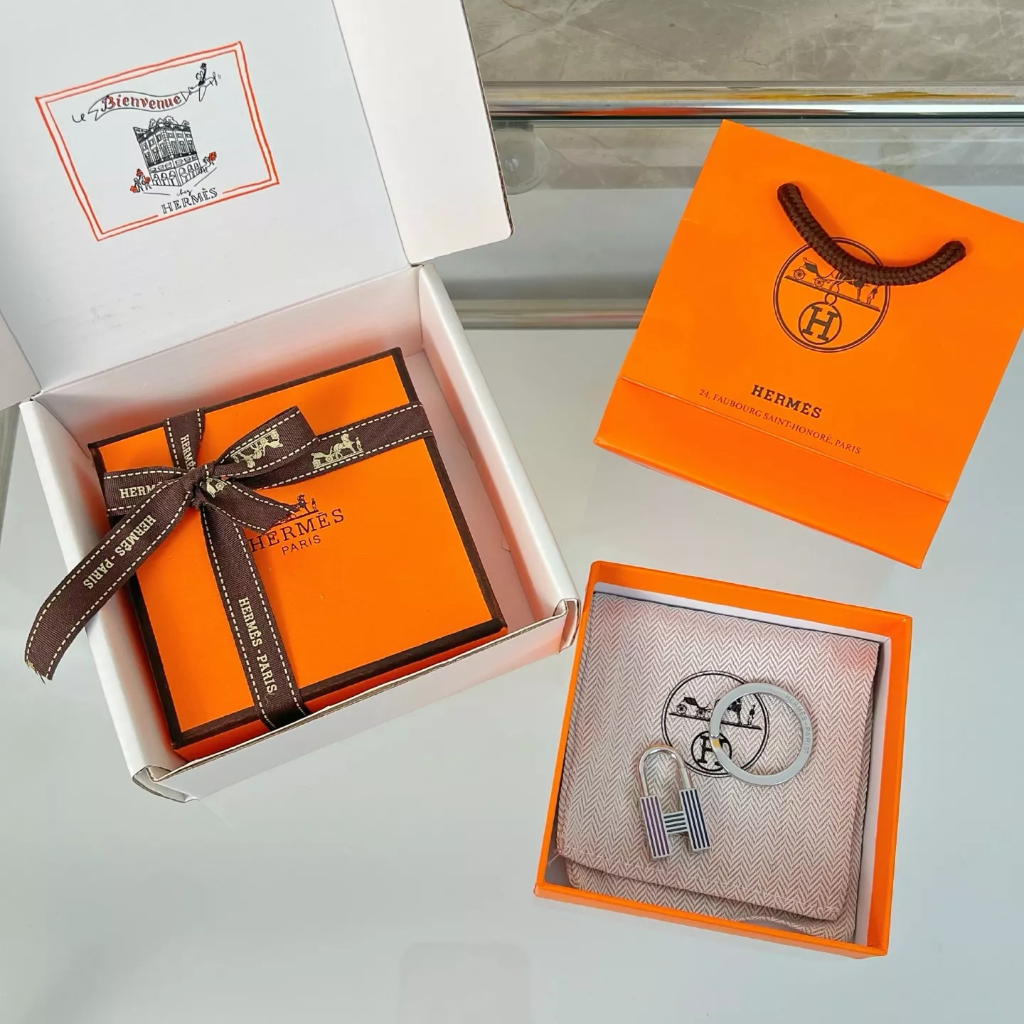 Trendsetting 3092 Hermes Key Holder And Bag Buckle