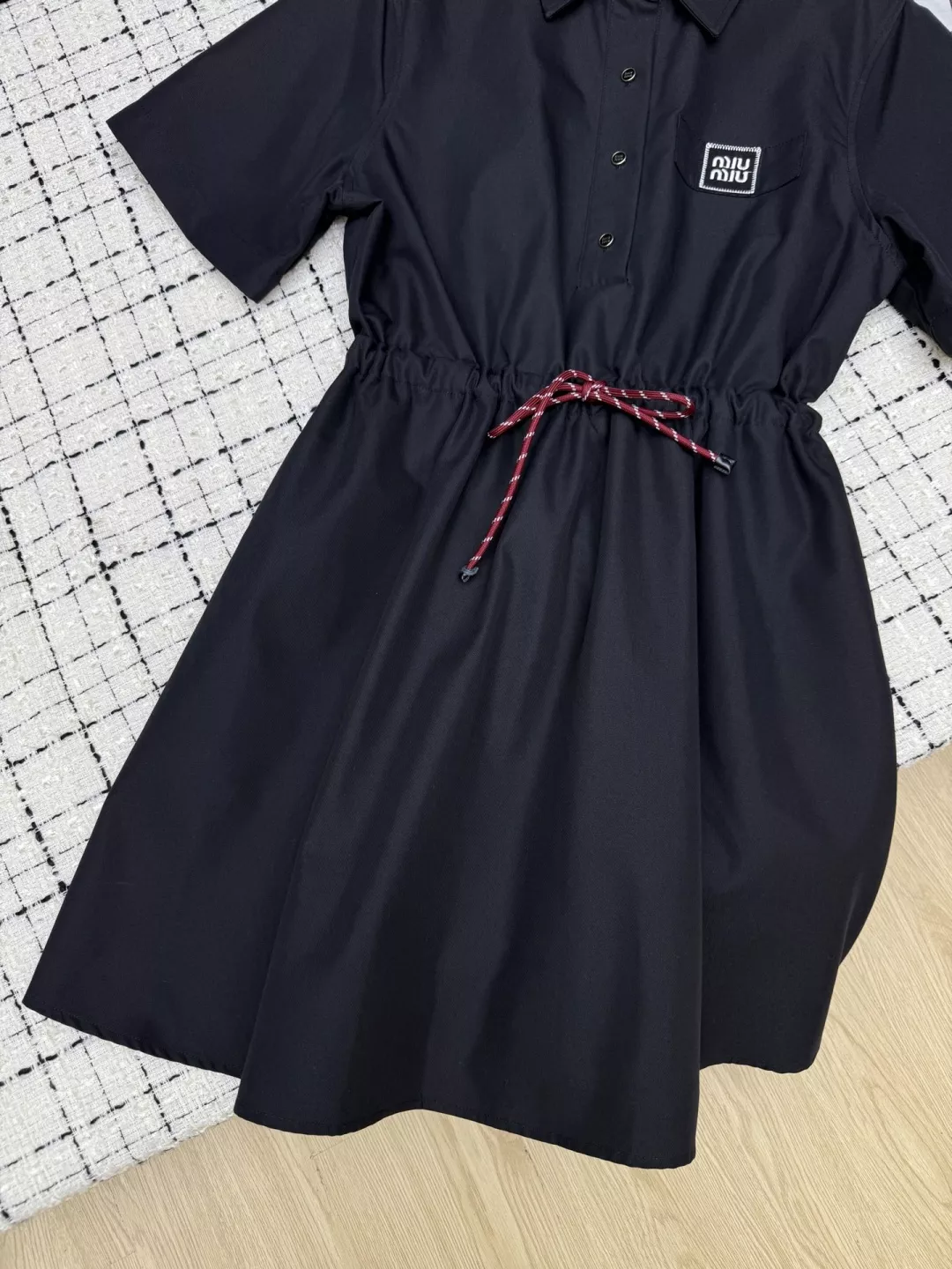 Trendsetting 3132 MIU MIU Dresses Short Sleeved For Women