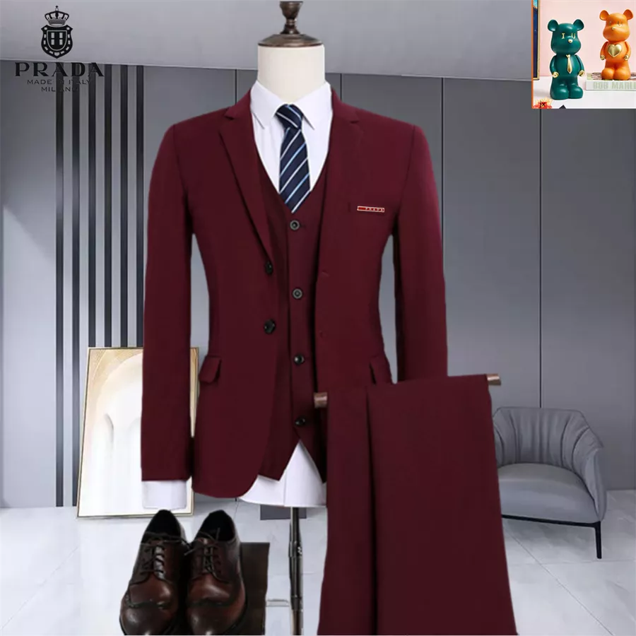 Trendsetting 3137 Prada Tracksuits Long Sleeved For Men