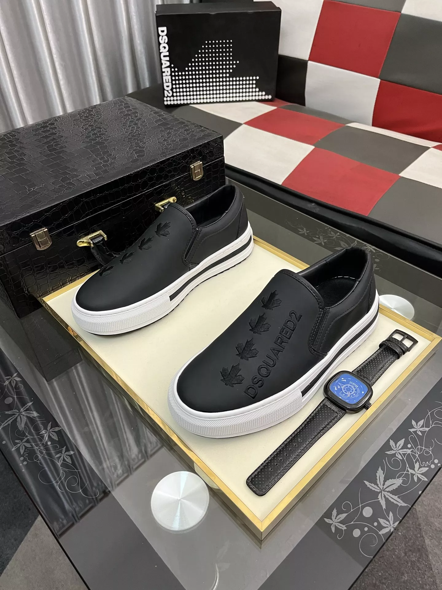 Trendsetting 3172 Dsquared Casual Shoes For Men