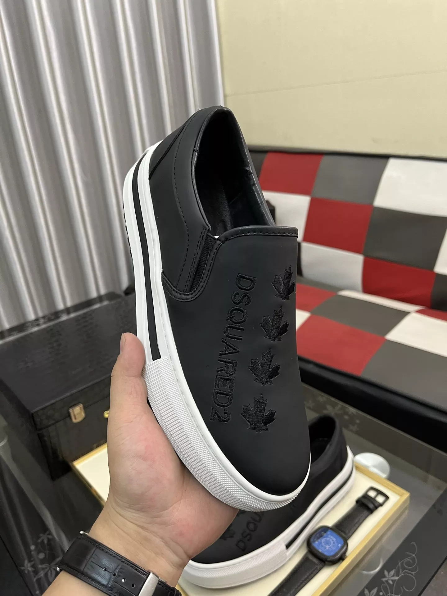 Trendsetting 3172 Dsquared Casual Shoes For Men