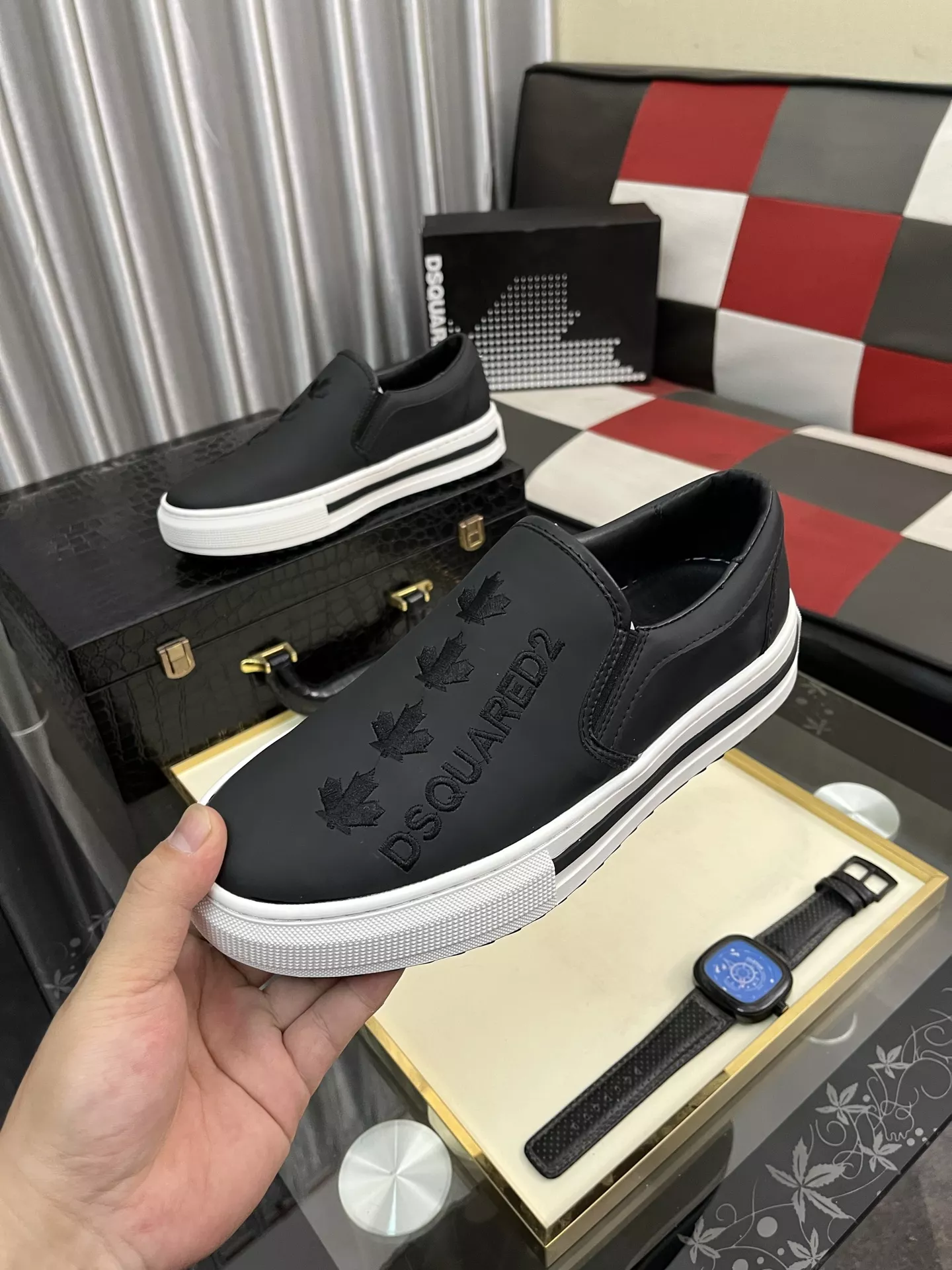Trendsetting 3172 Dsquared Casual Shoes For Men