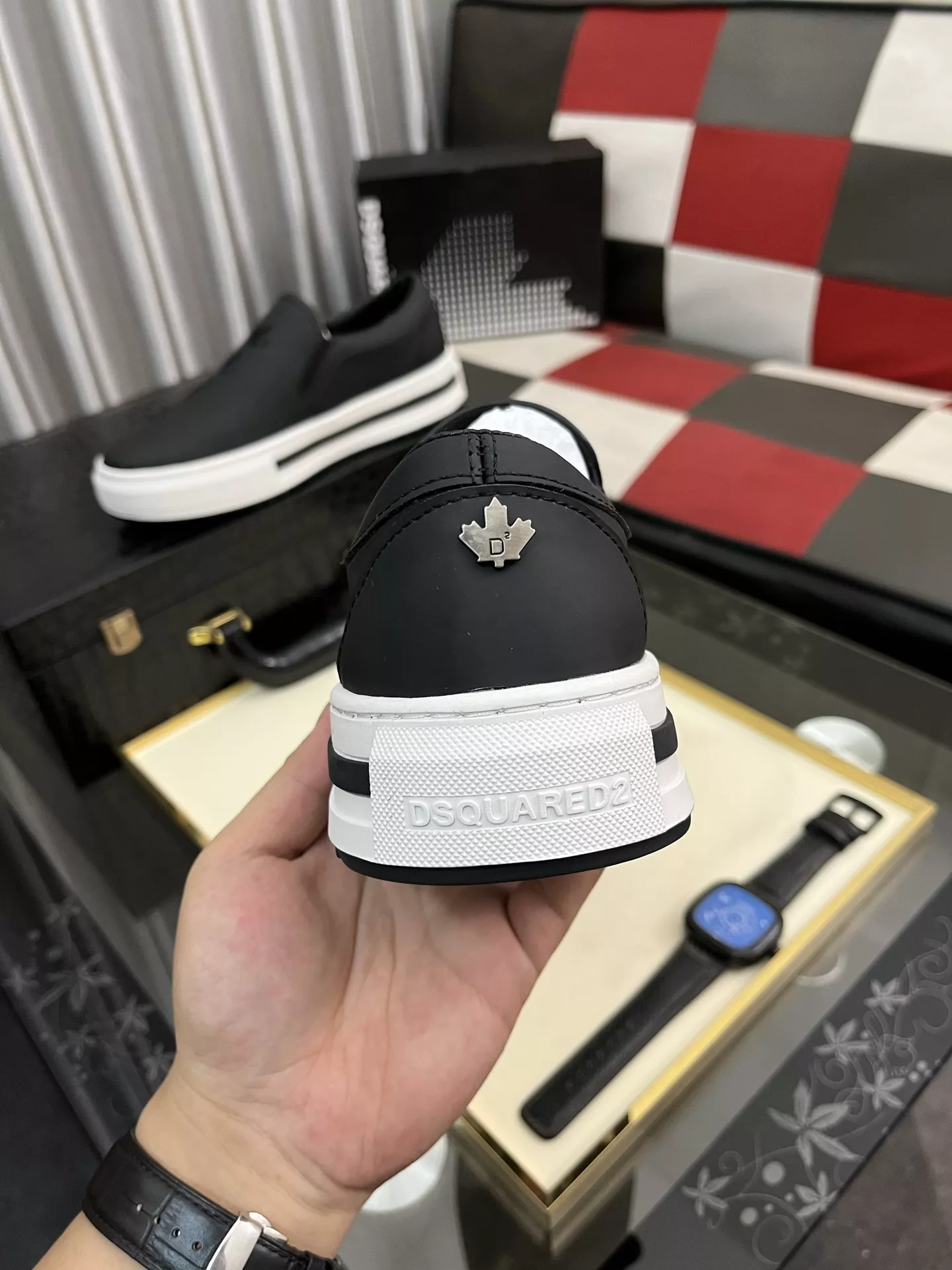 Trendsetting 3172 Dsquared Casual Shoes For Men