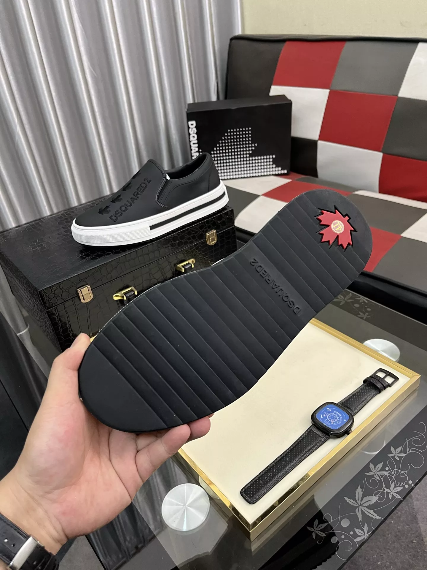 Trendsetting 3172 Dsquared Casual Shoes For Men
