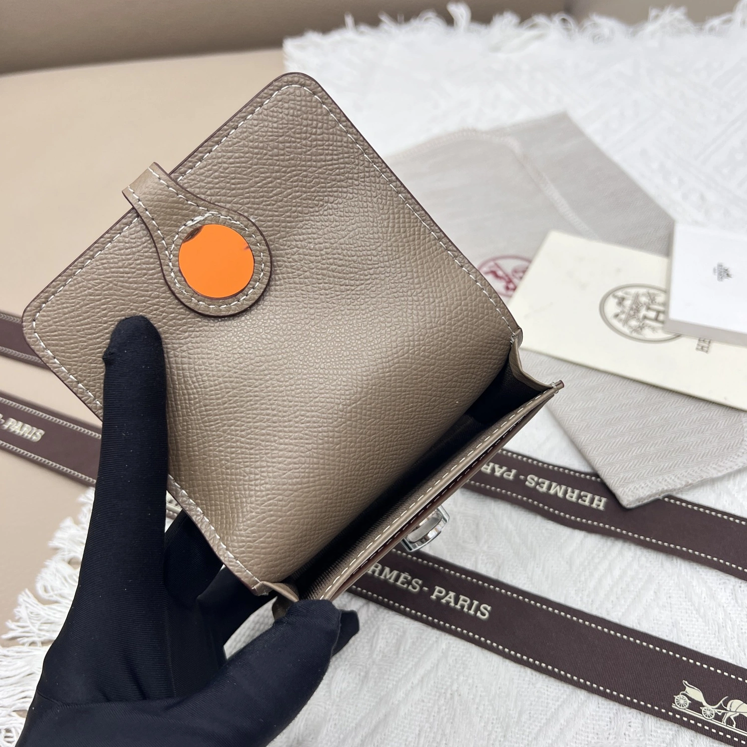 Trendsetting 3542 Hermes AAA Quality Wallets