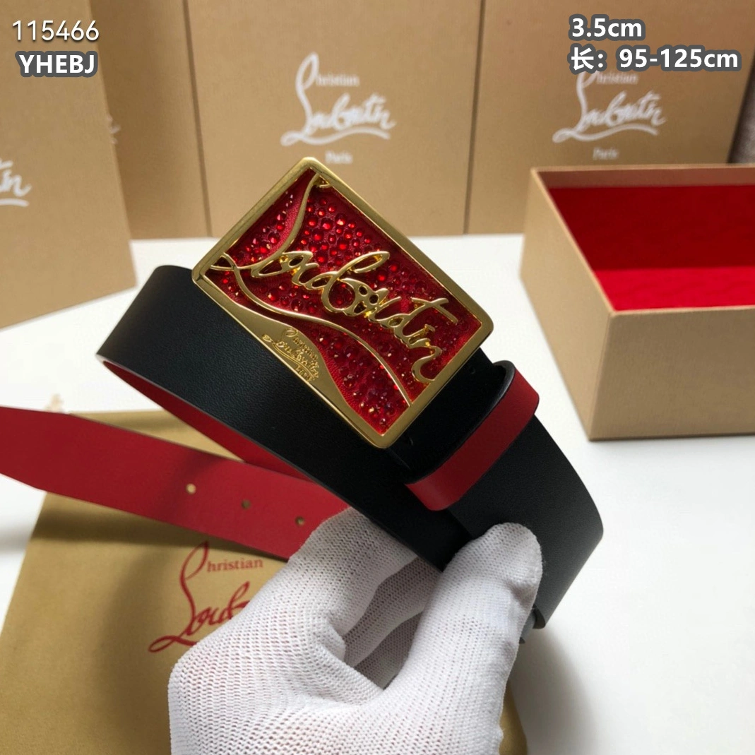 Trendsetting 3777 Christian Louboutin CL AAA Quality Belts For Unisex