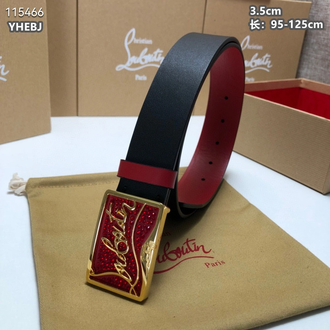 Trendsetting 3777 Christian Louboutin CL AAA Quality Belts For Unisex