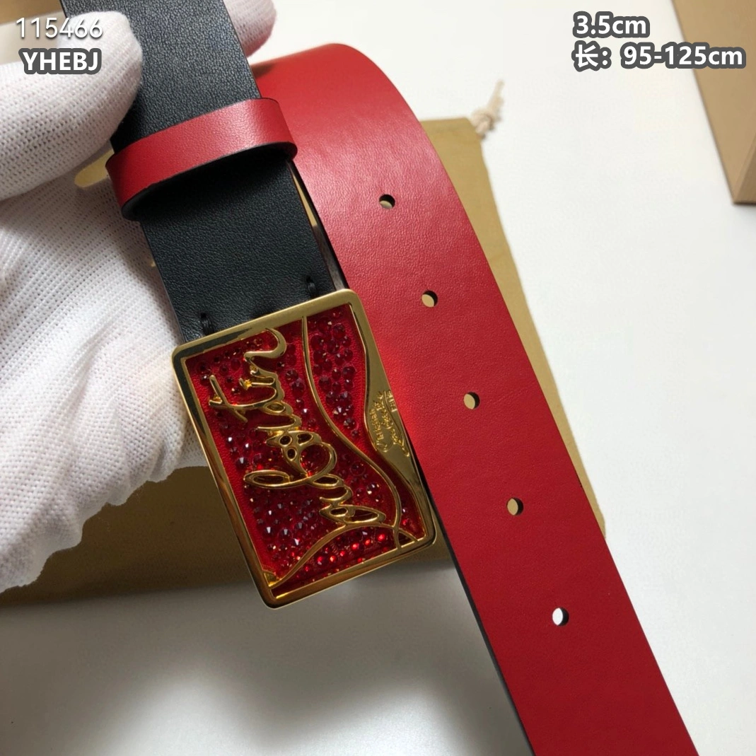 Trendsetting 3777 Christian Louboutin CL AAA Quality Belts For Unisex