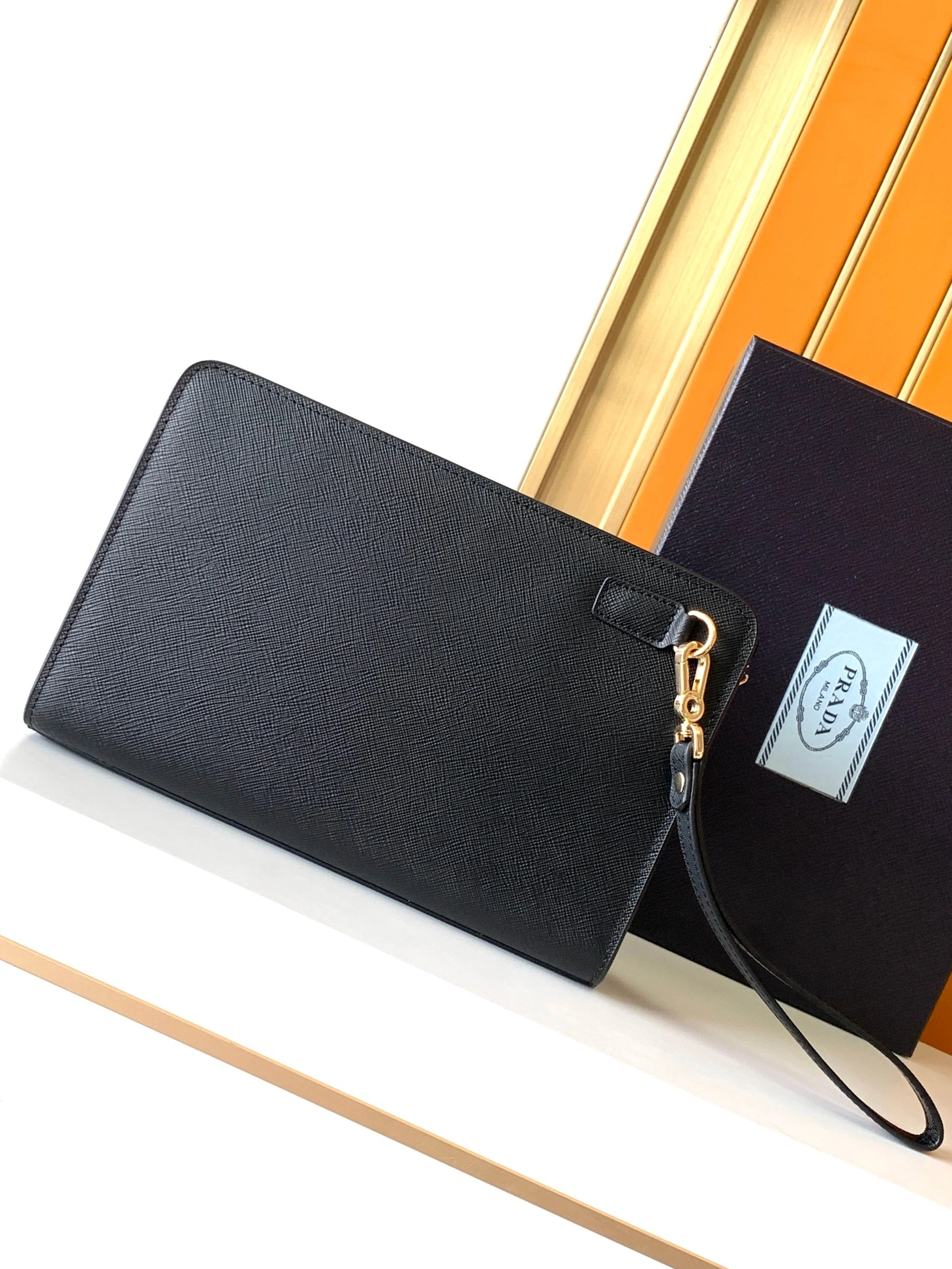 Trendsetting 4175 Prada AAA Man Wallets