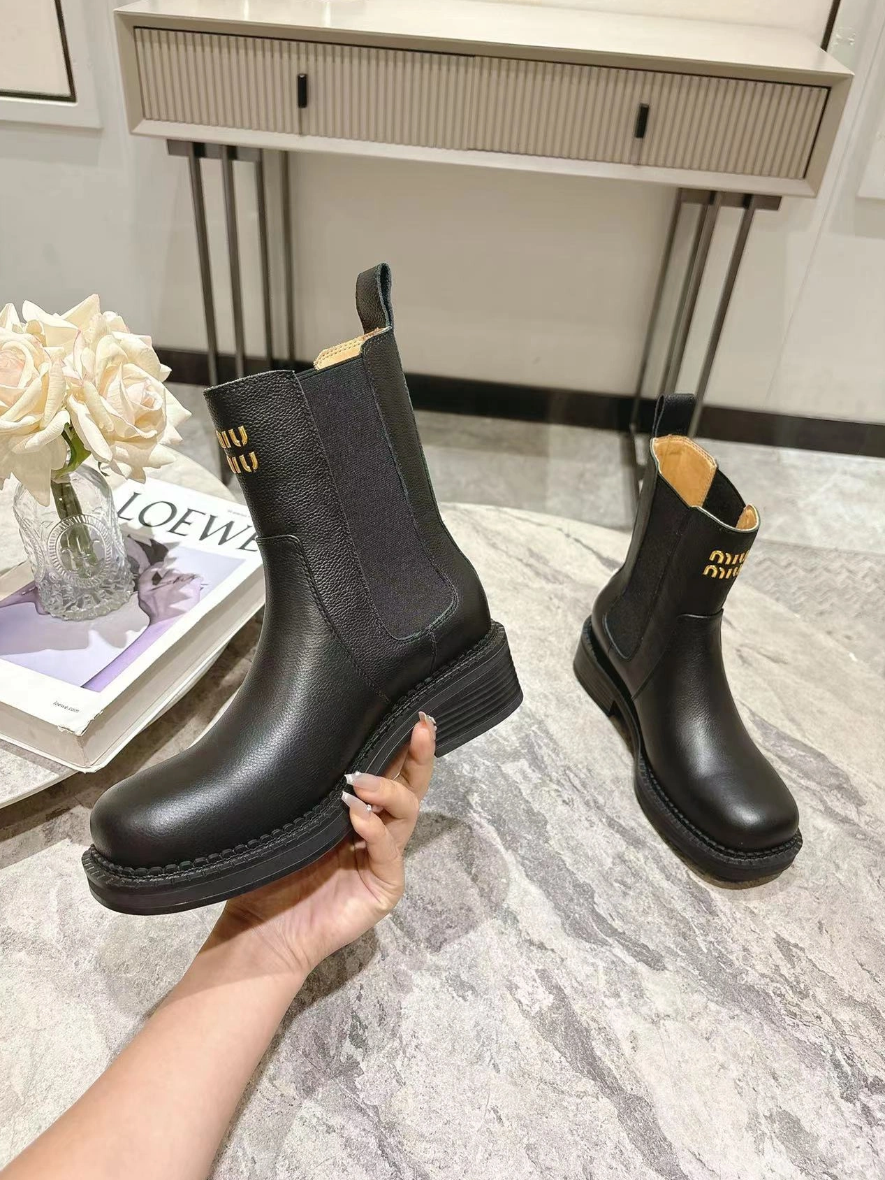 Trendsetting 4611 MIU MIU Boots For Women