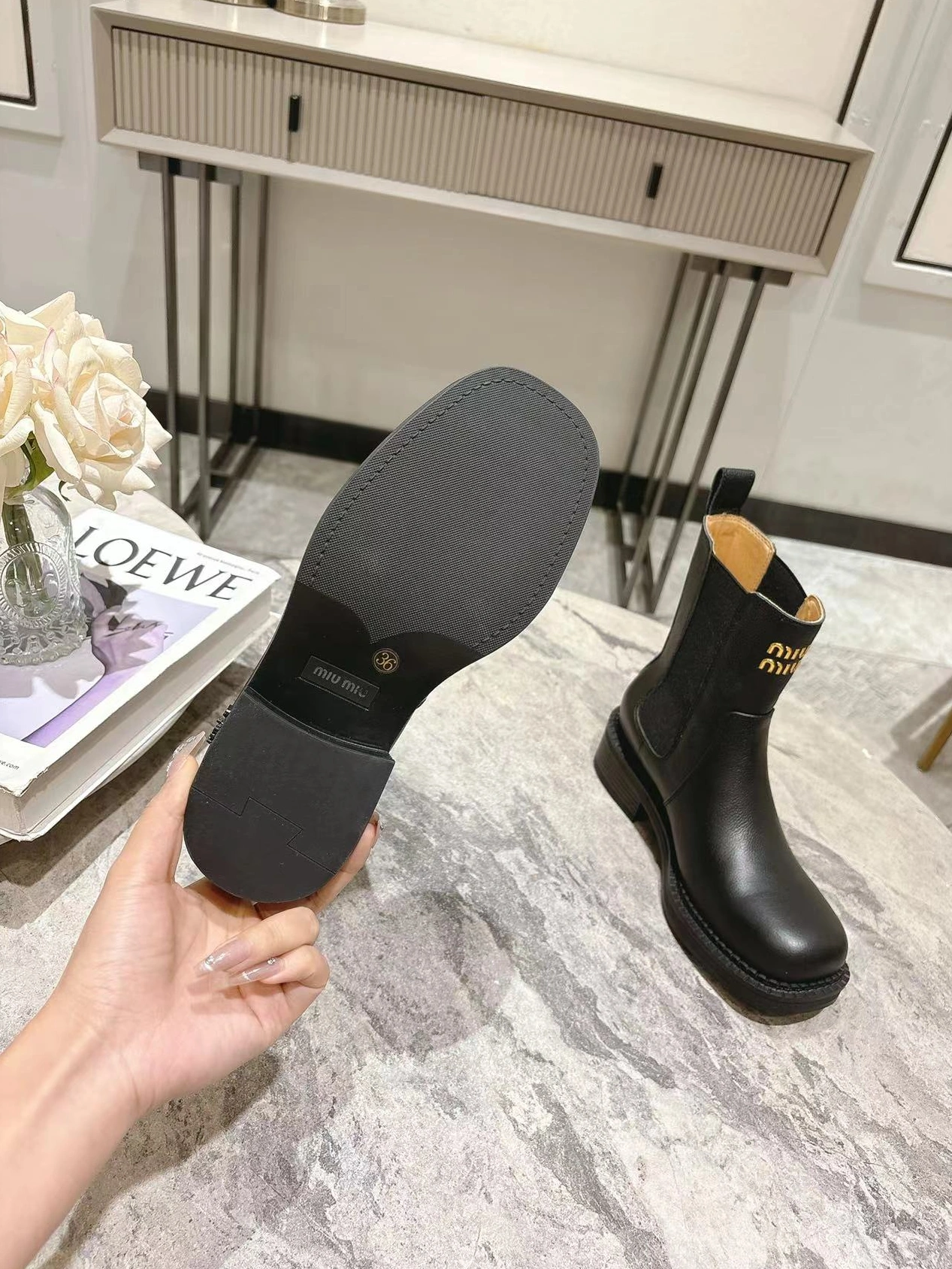 Trendsetting 4611 MIU MIU Boots For Women