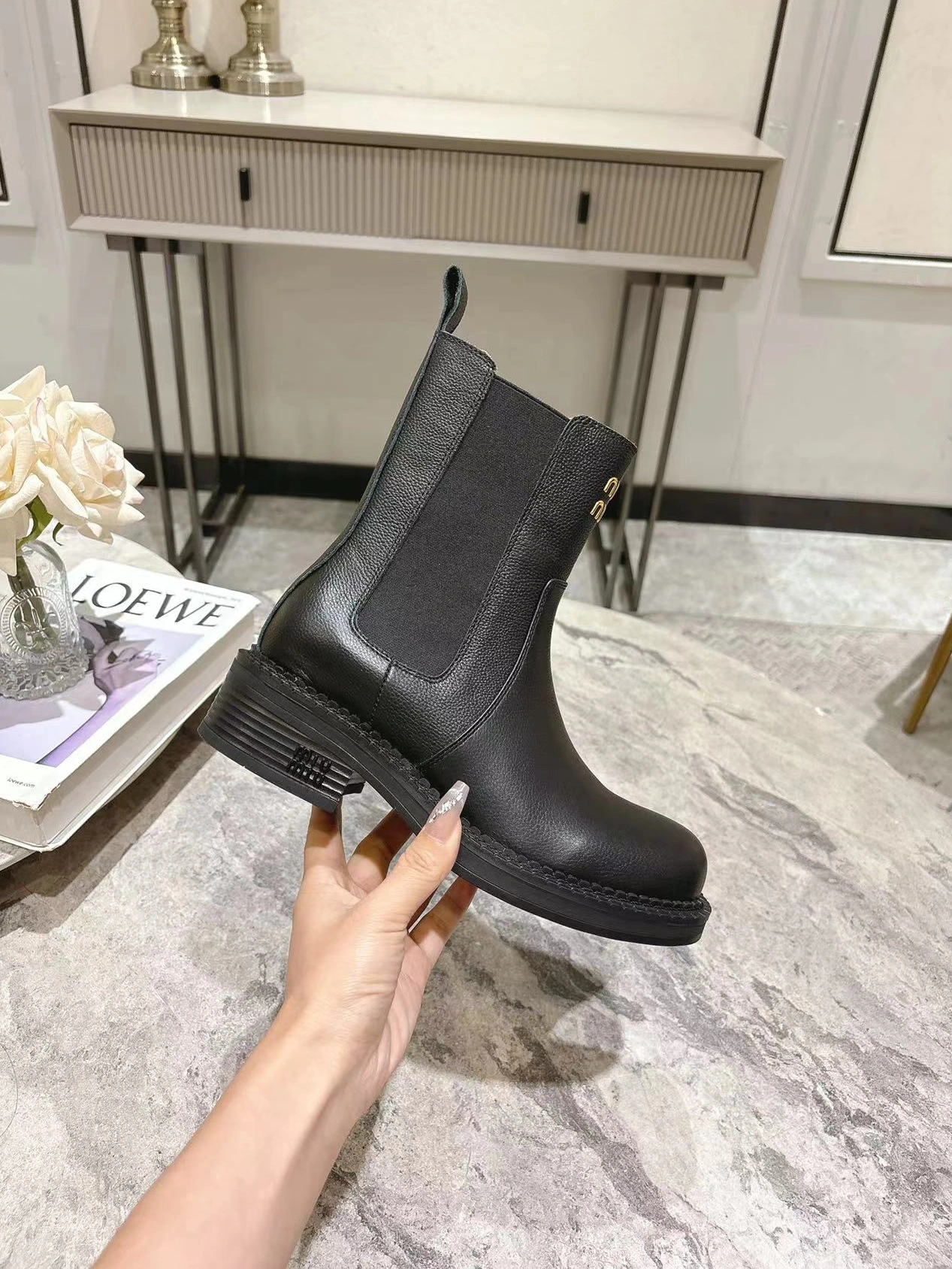Trendsetting 4611 MIU MIU Boots For Women