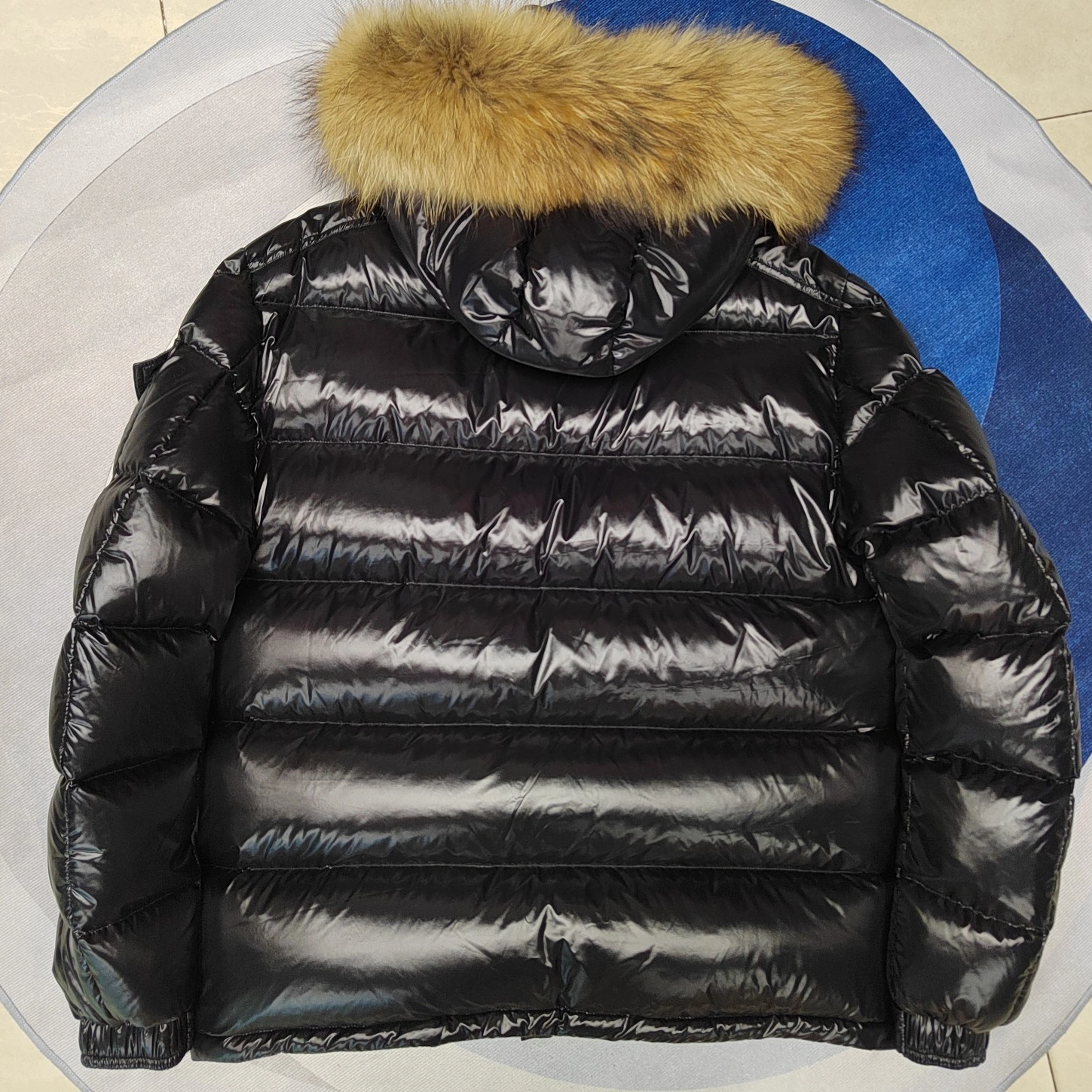 Trendsetting 4679 Moncler Down Feather Coat Long Sleeved For Men