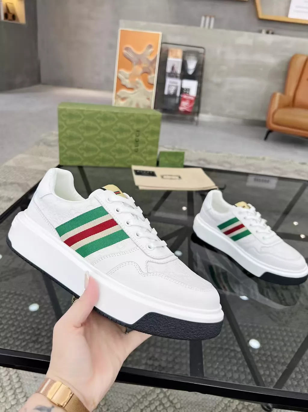 Trendsetting 4747 Gucci Casual Shoes For Men