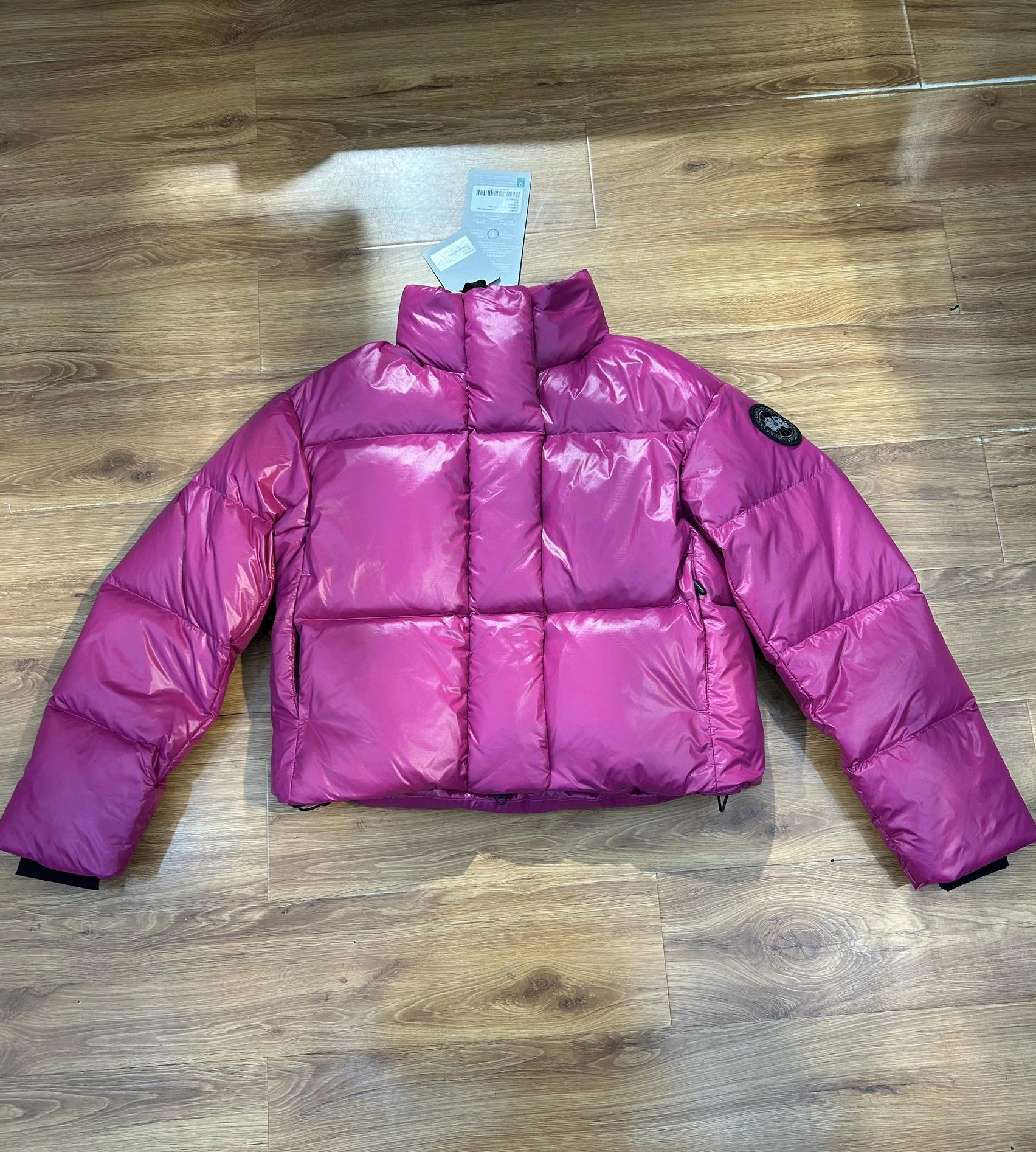 Trendsetting 4864 Canada Goose Down Feather Coat Long Sleeved For Women