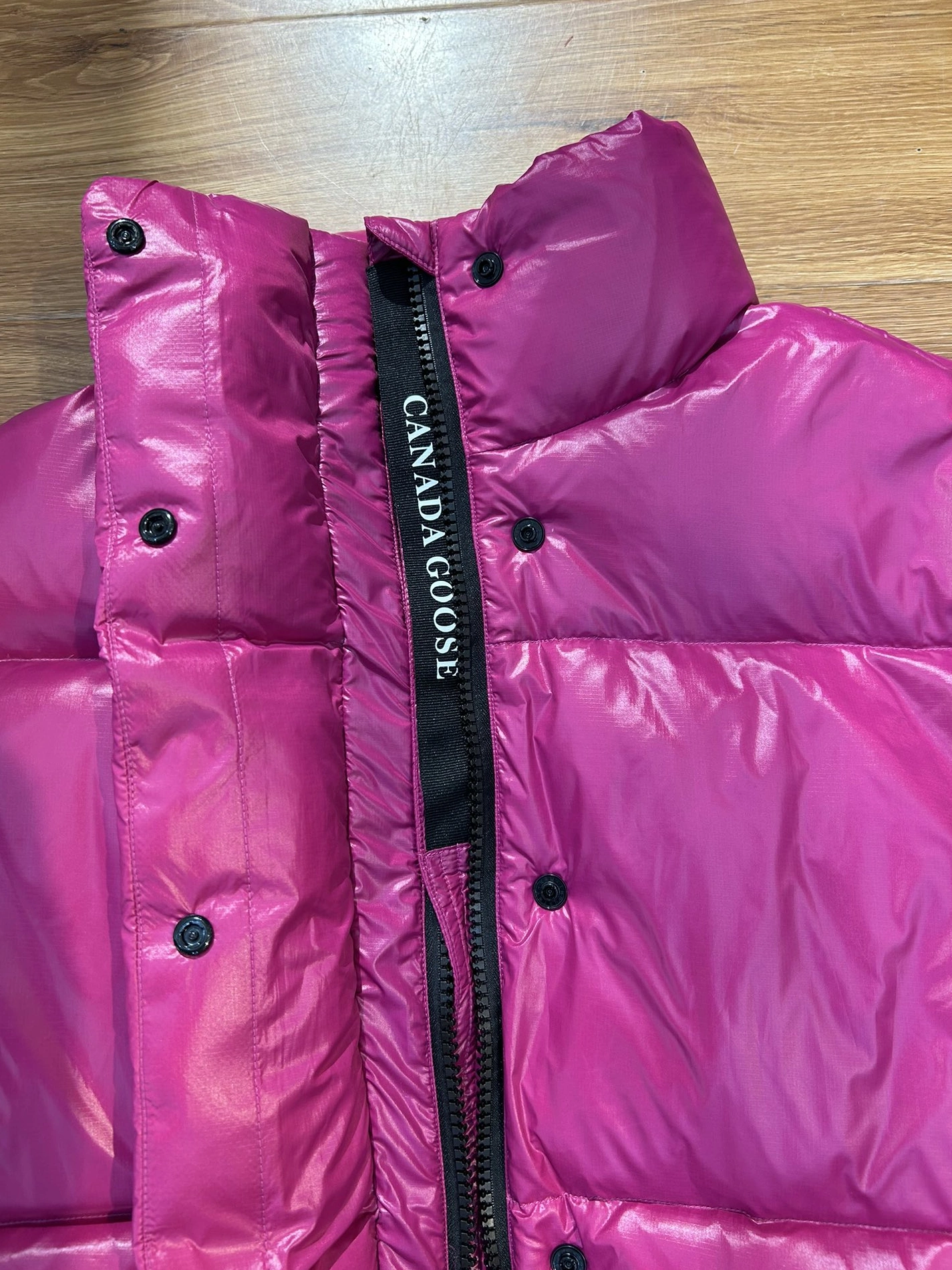 Trendsetting 4864 Canada Goose Down Feather Coat Long Sleeved For Women