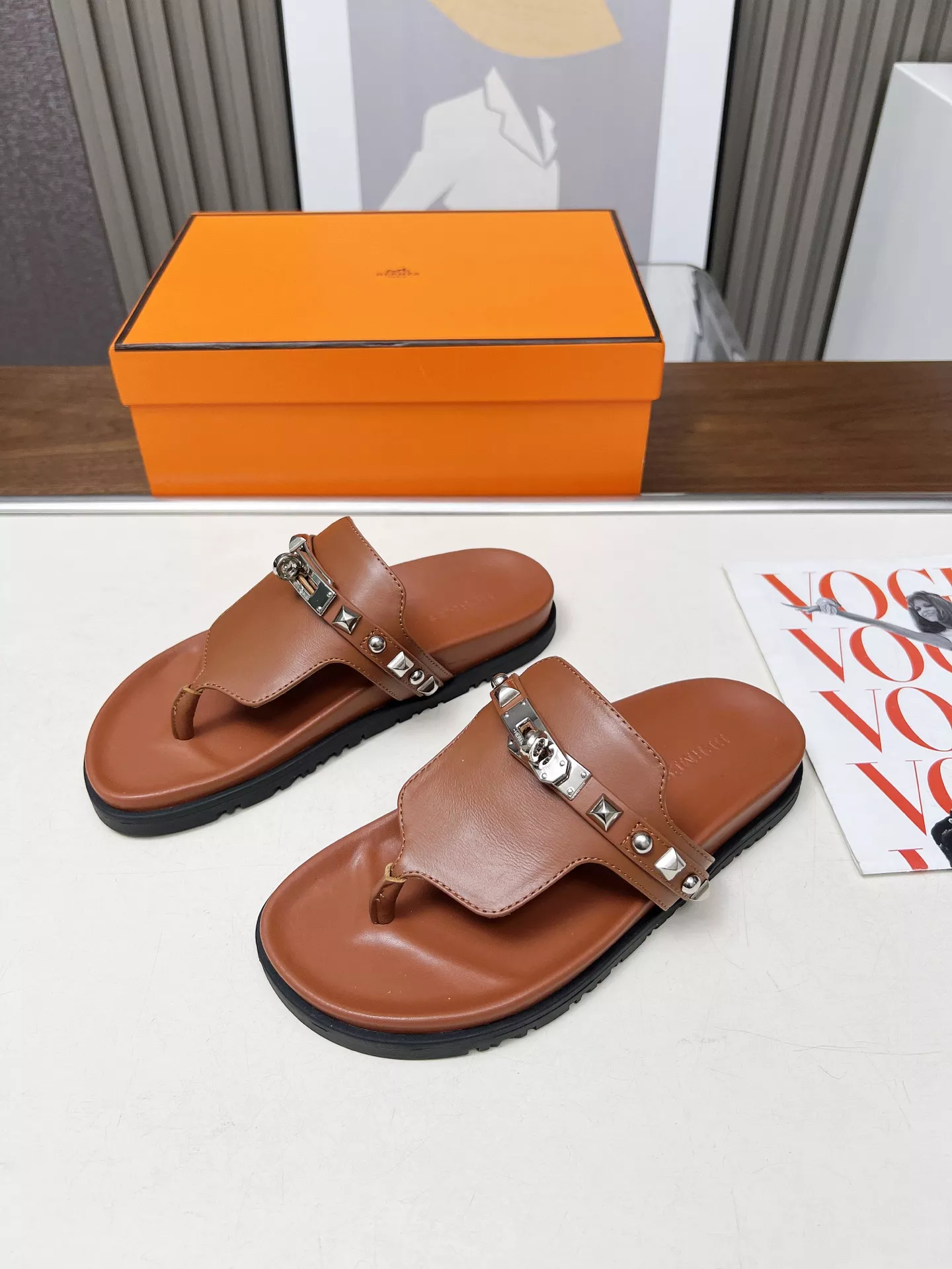 Trendsetting 4933 Hermes Slippers For Women