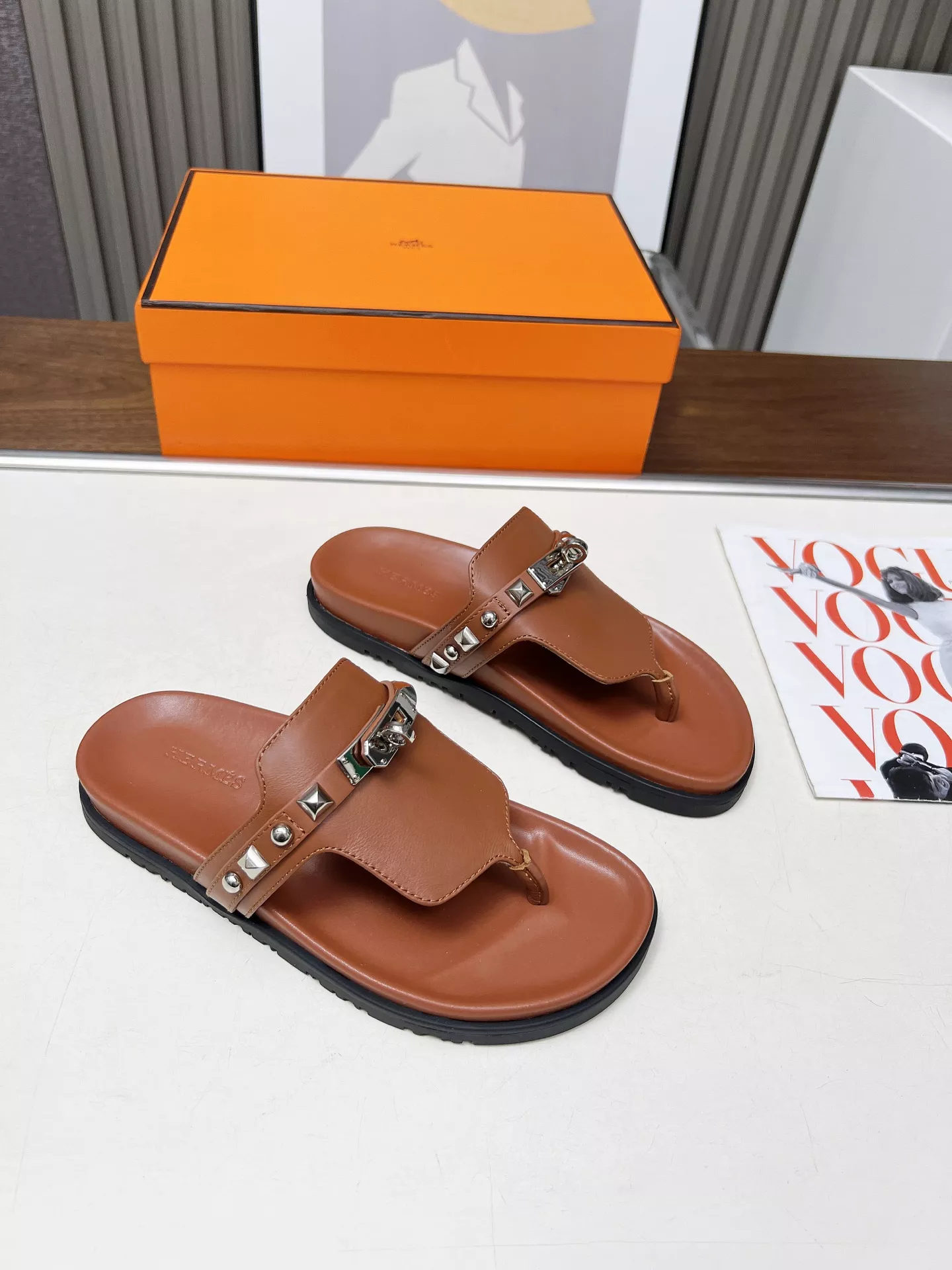 Trendsetting 4933 Hermes Slippers For Women