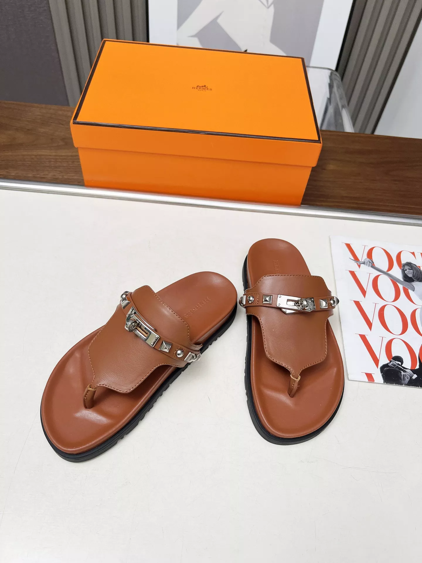 Trendsetting 4933 Hermes Slippers For Women