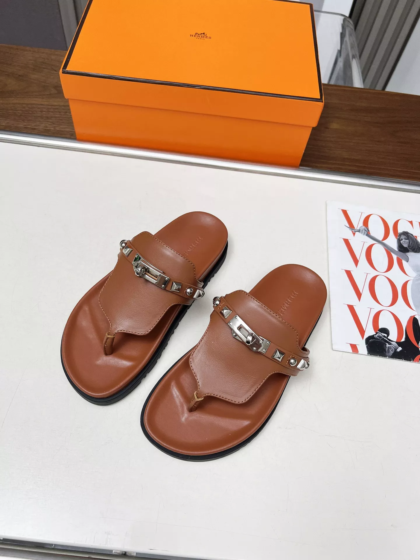 Trendsetting 4933 Hermes Slippers For Women