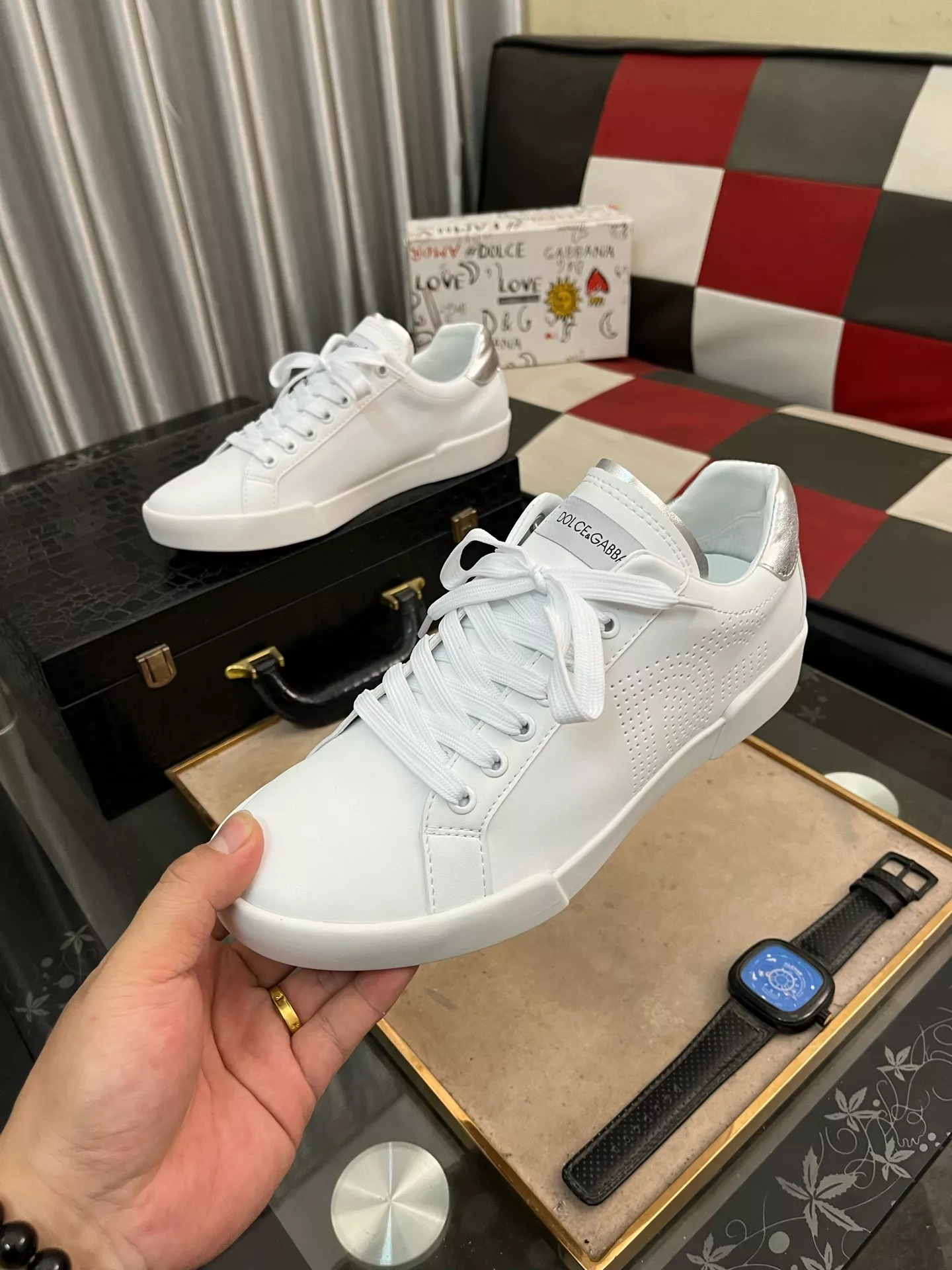 Trendsetting 498 Dolce & Gabbana D&G Casual Shoes For Men