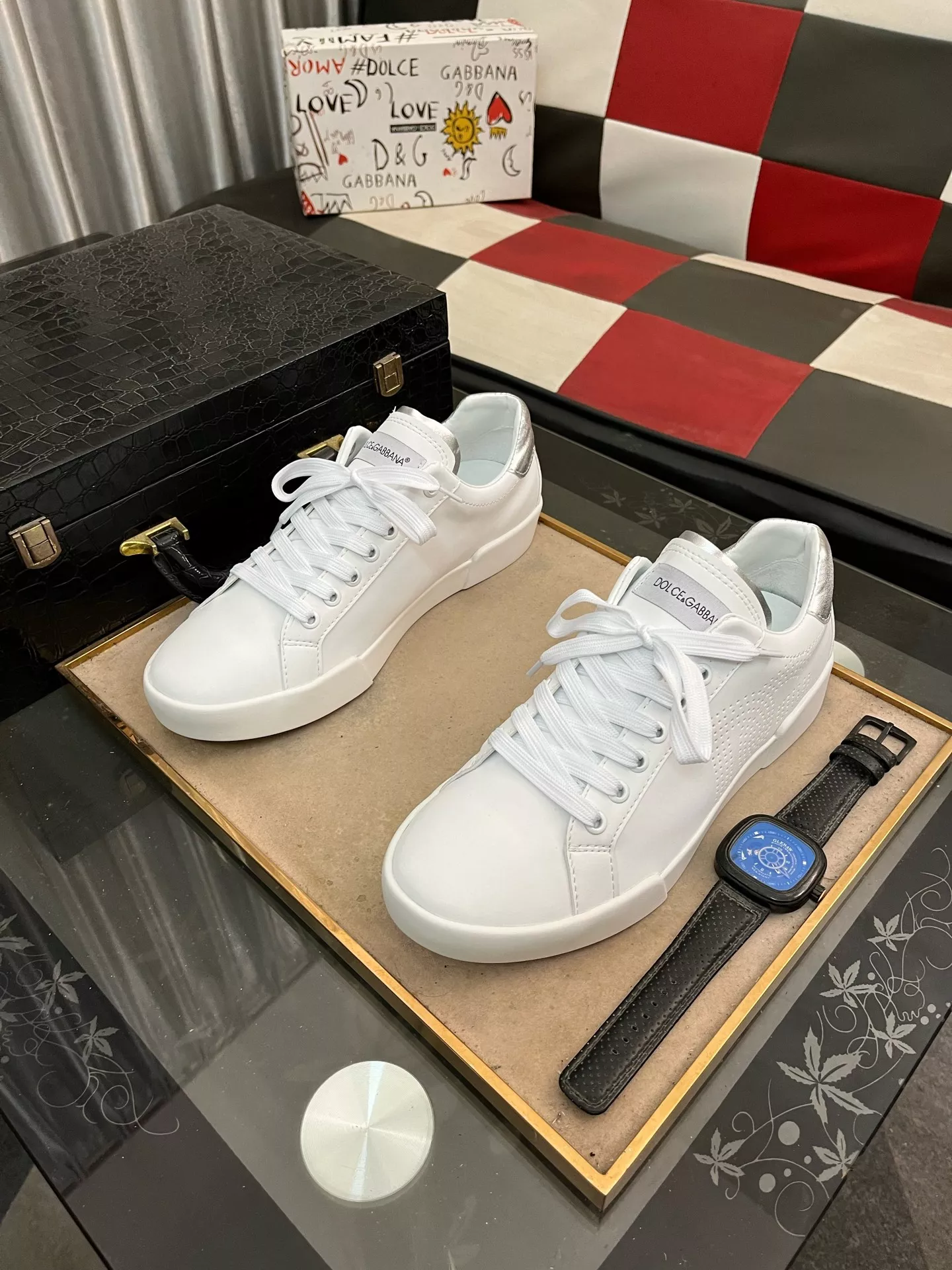 Trendsetting 498 Dolce & Gabbana D&G Casual Shoes For Men