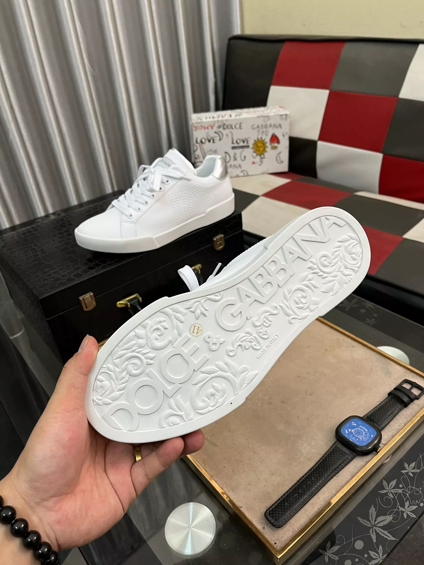 Trendsetting 498 Dolce & Gabbana D&G Casual Shoes For Men