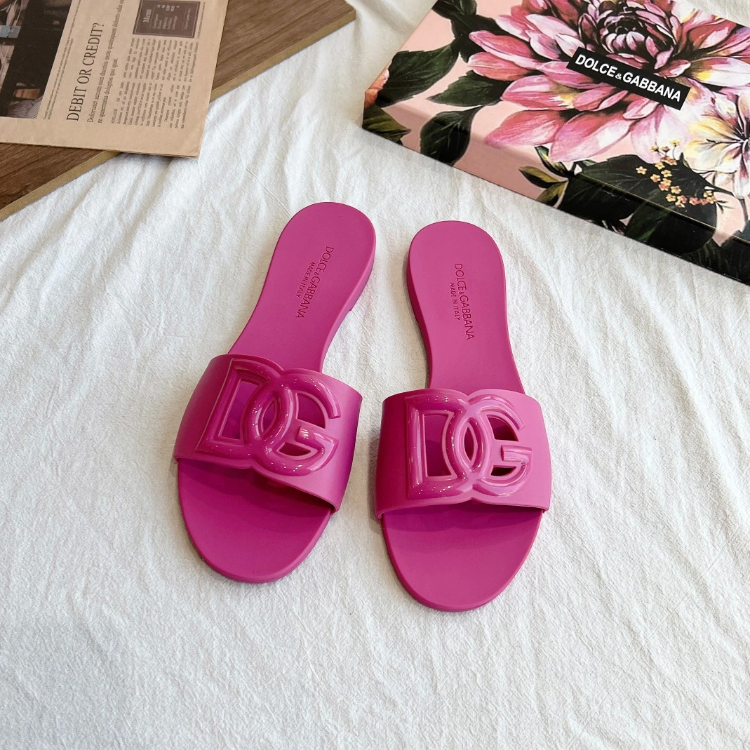 Trendsetting 5670 Dolce & Gabbana D&G Slippers For Women