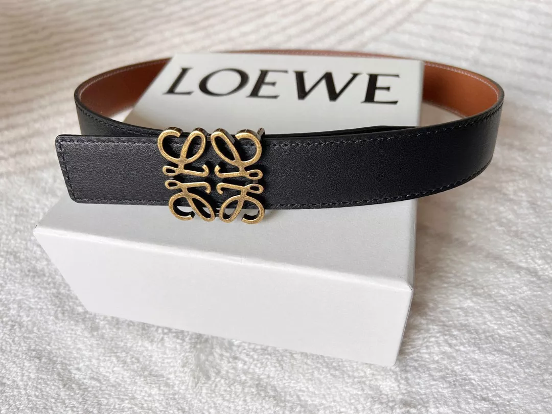 Trendsetting 5941 LOEWE AAA Quality Belts In 3.2cm For Women