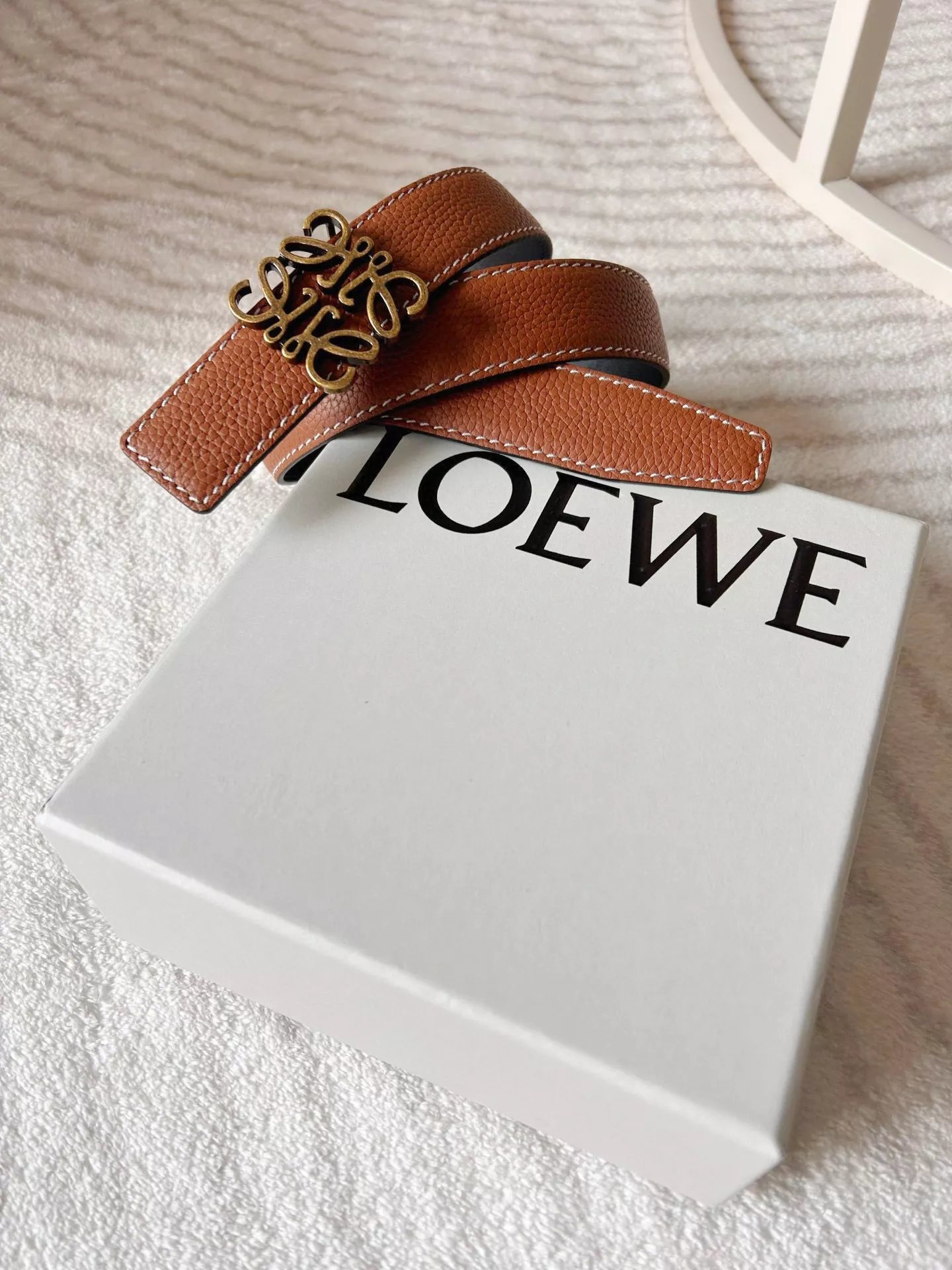 Trendsetting 5941 LOEWE AAA Quality Belts In 3.2cm For Women