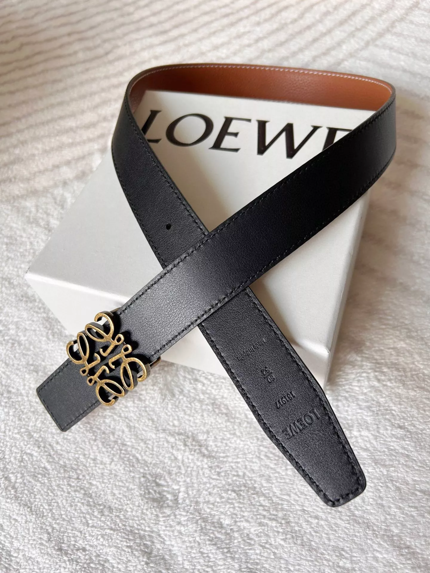 Trendsetting 5941 LOEWE AAA Quality Belts In 3.2cm For Women