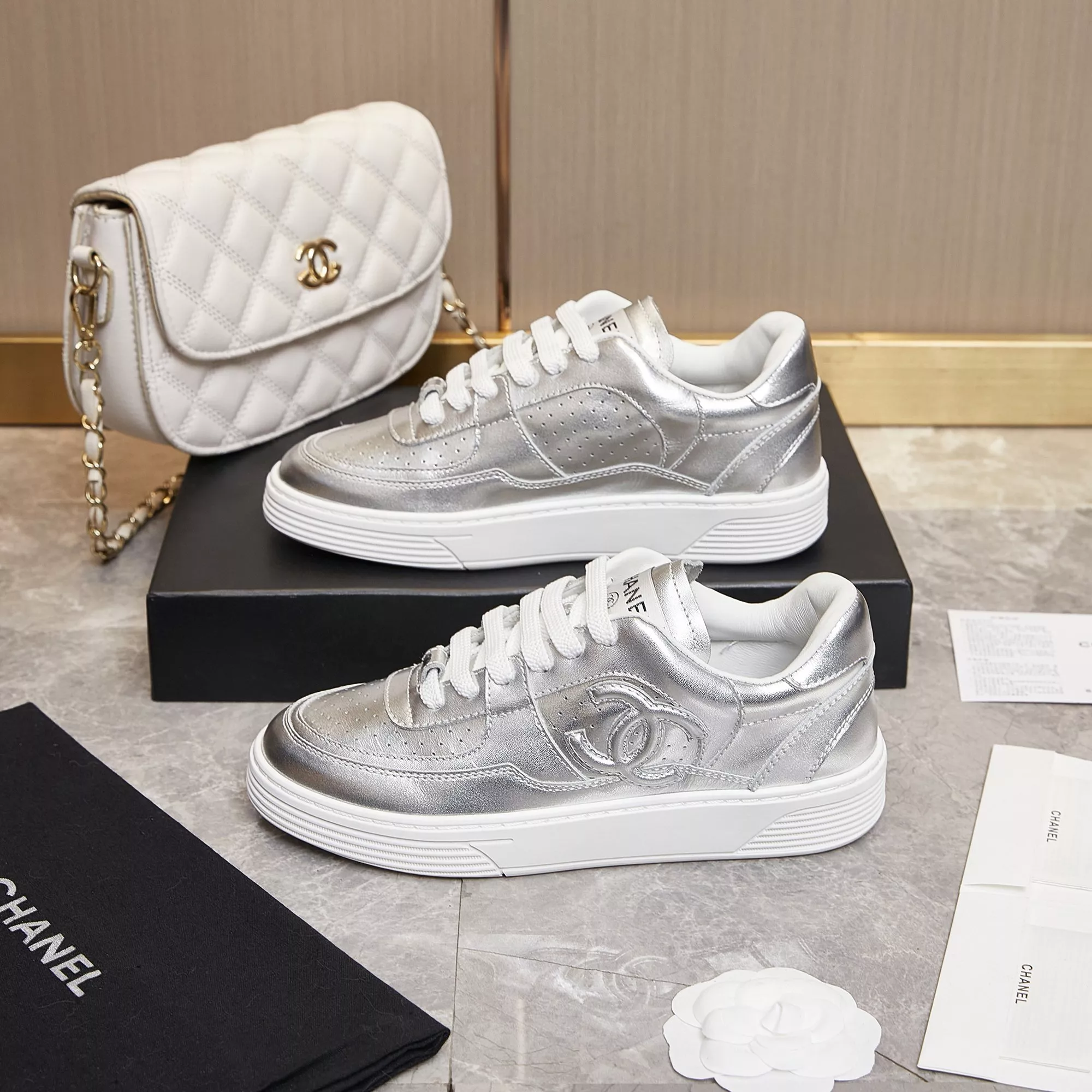 Trendsetting 6182 Chanel Casual Shoes For Women