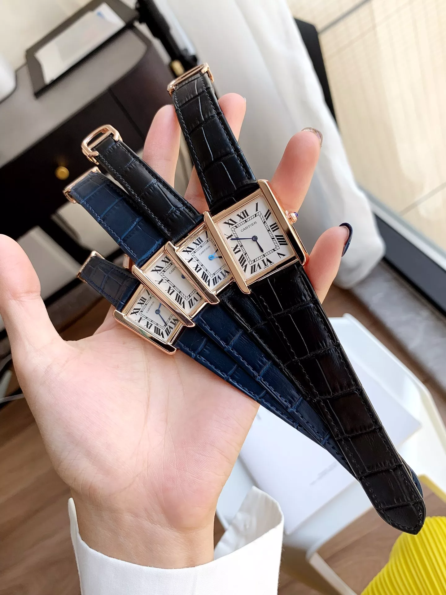 Trendsetting 6286 Cartier Watches In Rose Gold