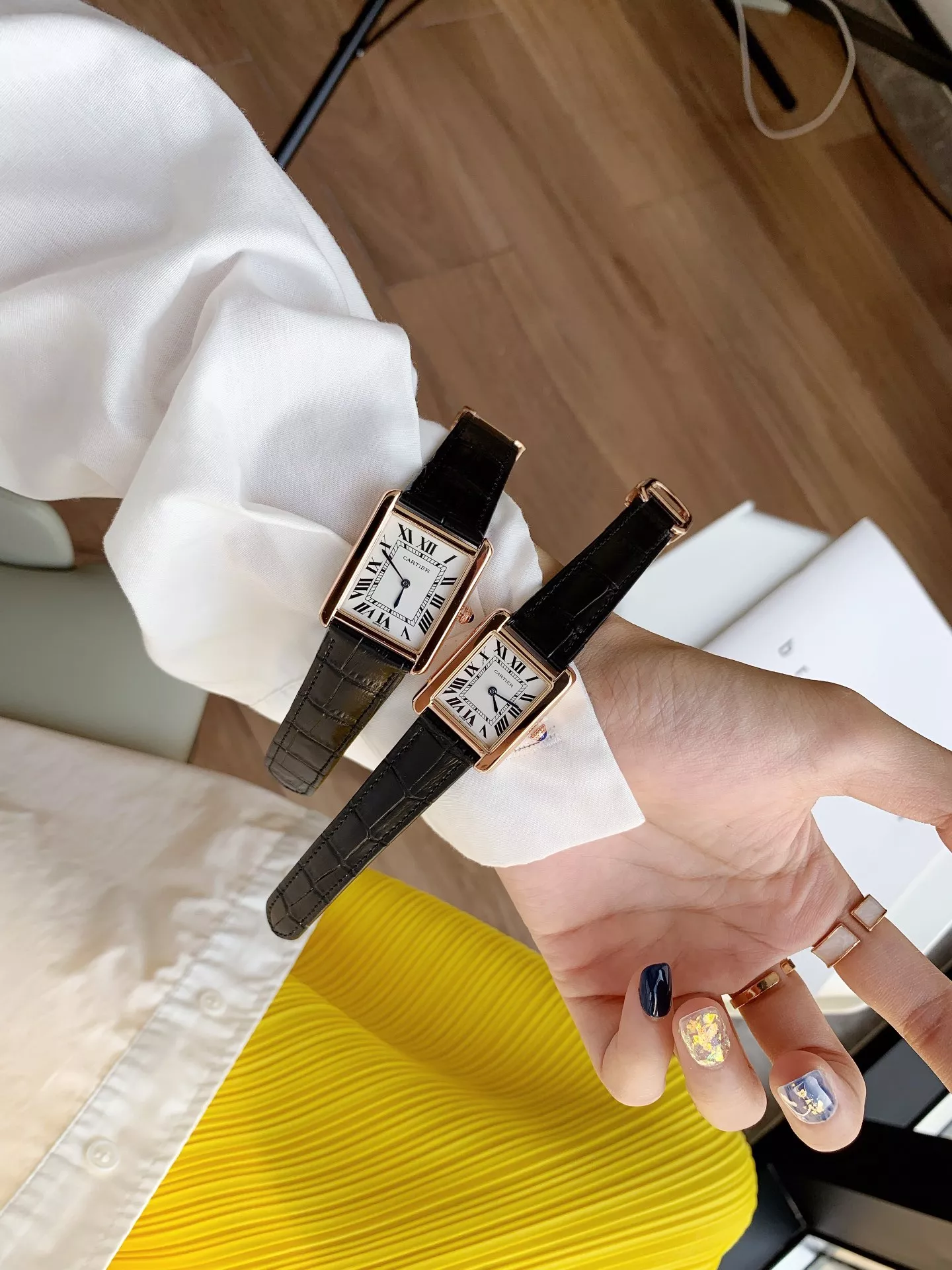Trendsetting 6286 Cartier Watches In Rose Gold