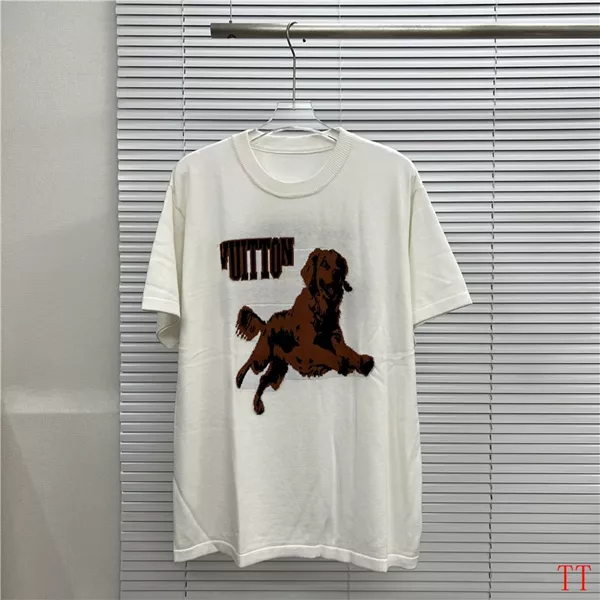 Trendsetting 6705 Louis Vuitton LV T-Shirts Short Sleeved For Men