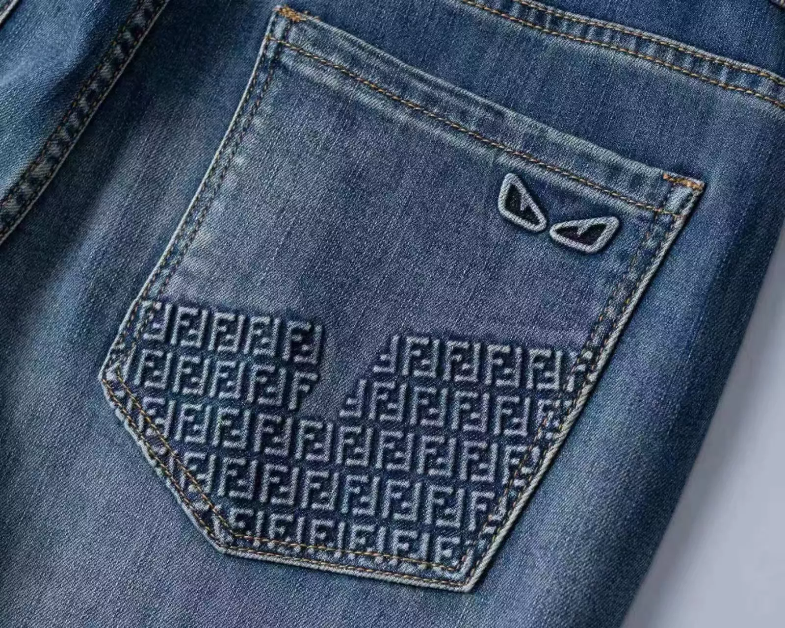 Trendsetting 723 Fendi Jeans For Men