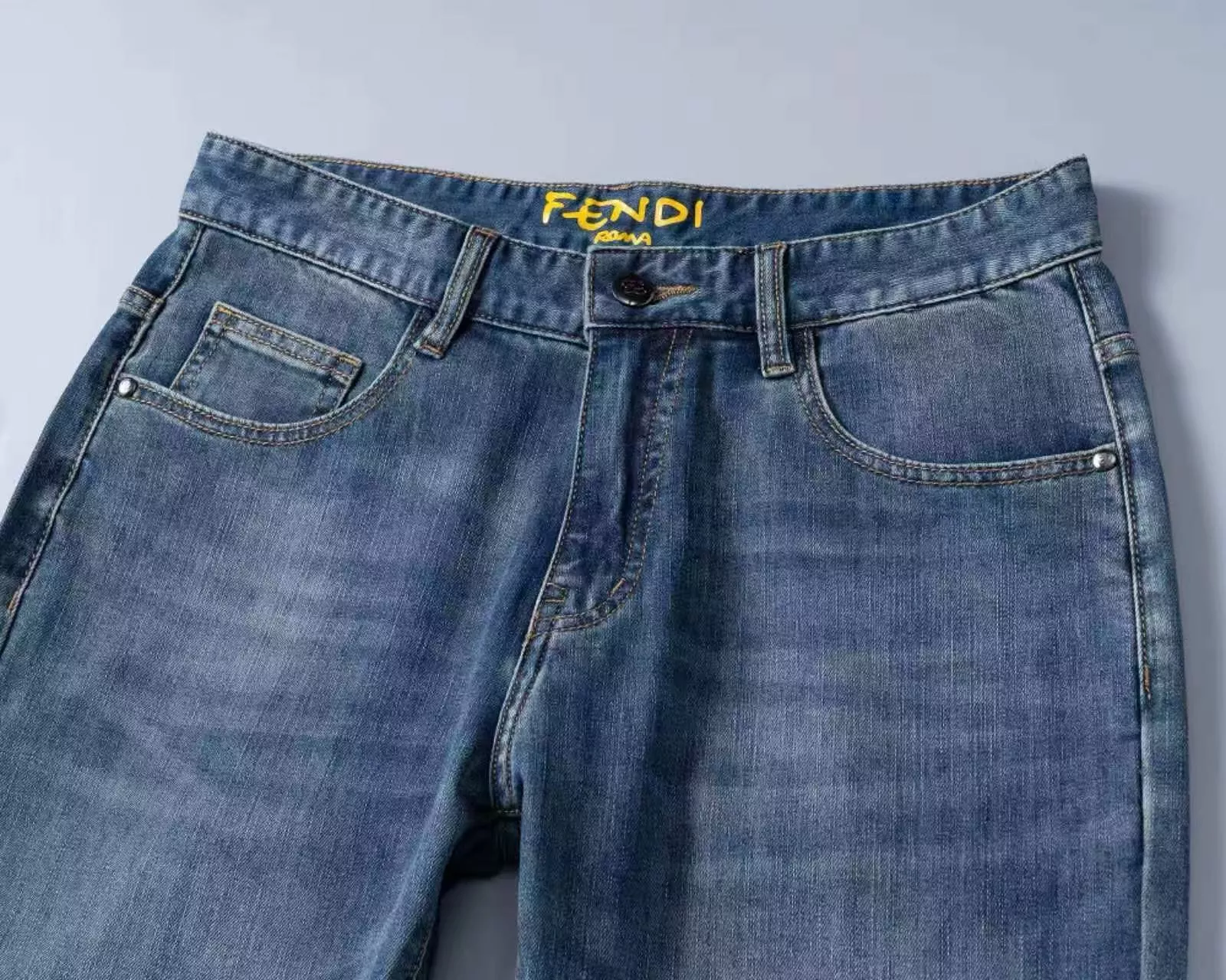 Trendsetting 723 Fendi Jeans For Men