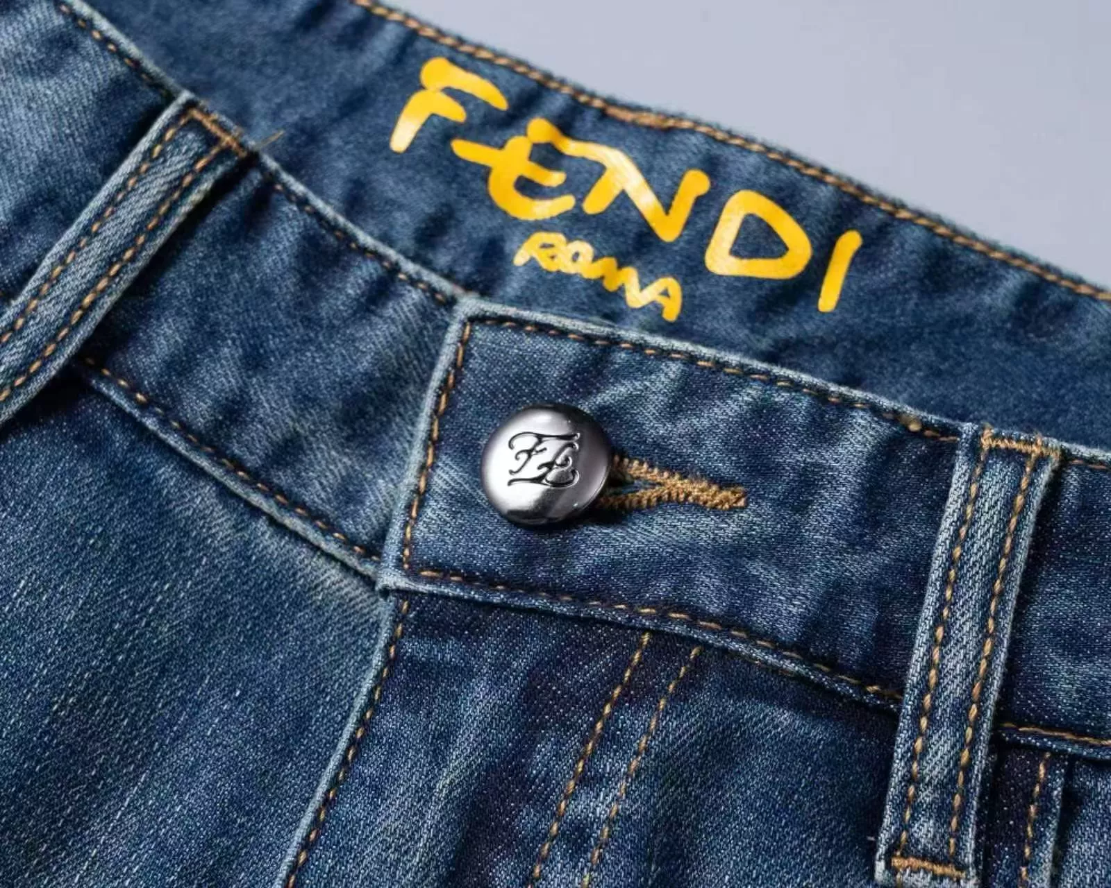 Trendsetting 723 Fendi Jeans For Men