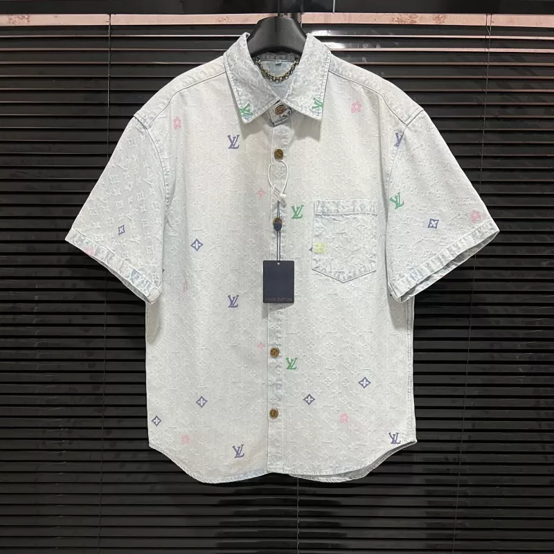 Trendsetting 7353 Louis Vuitton LV Tracksuits Short Sleeved For Unisex